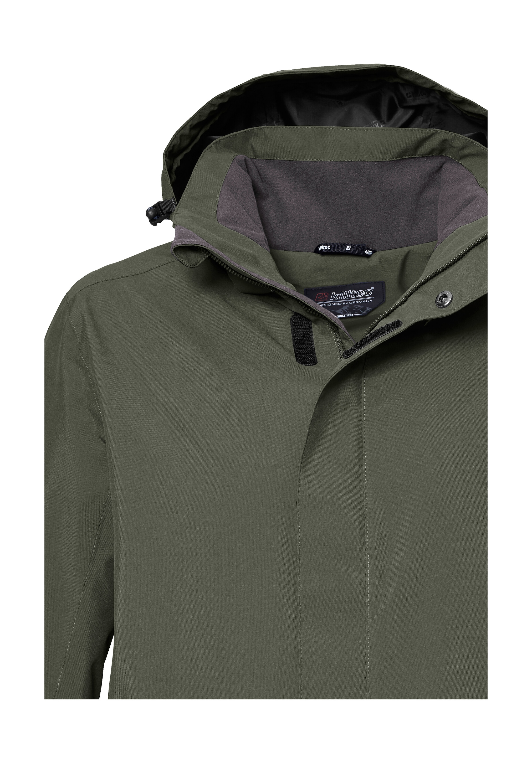 Killtec Funktionsjacke »KOS 87 MN JCKT« Wasser- und winddicht, atmungsaktiv, abnehmbare Kapuze