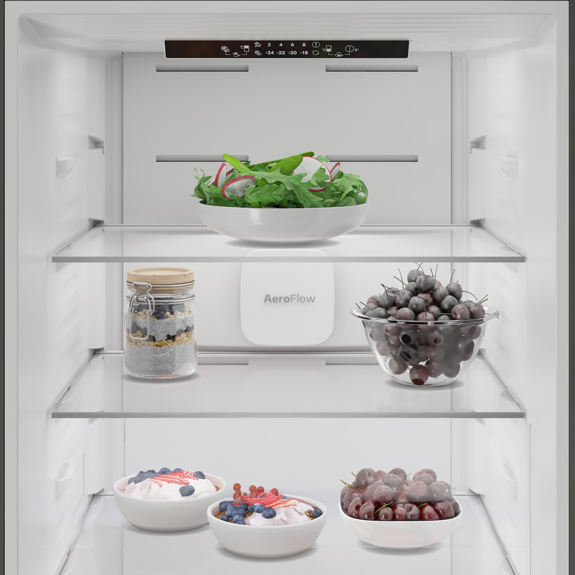 BEKO Kühl-/Gefrierkombination »B7RCNA377HXP« 186,5 cm hoch 59,5 cm breit Volle Kapazität – ohne Abtauen