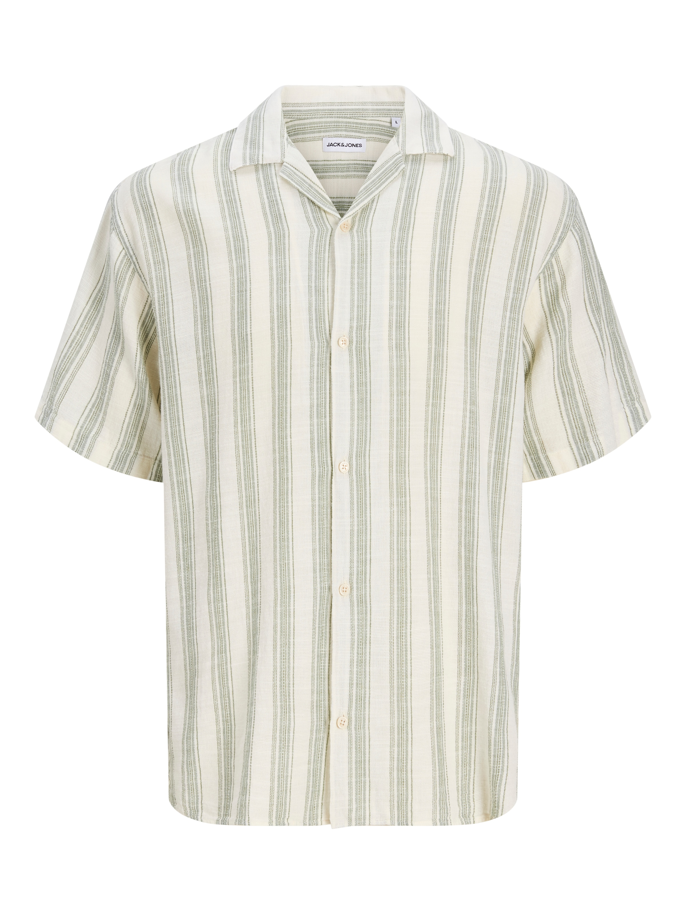 Jack & Jones Kurzarmhemd »JJELIAM RESORT SHIRT SS SN« Baumwolle, loose fit