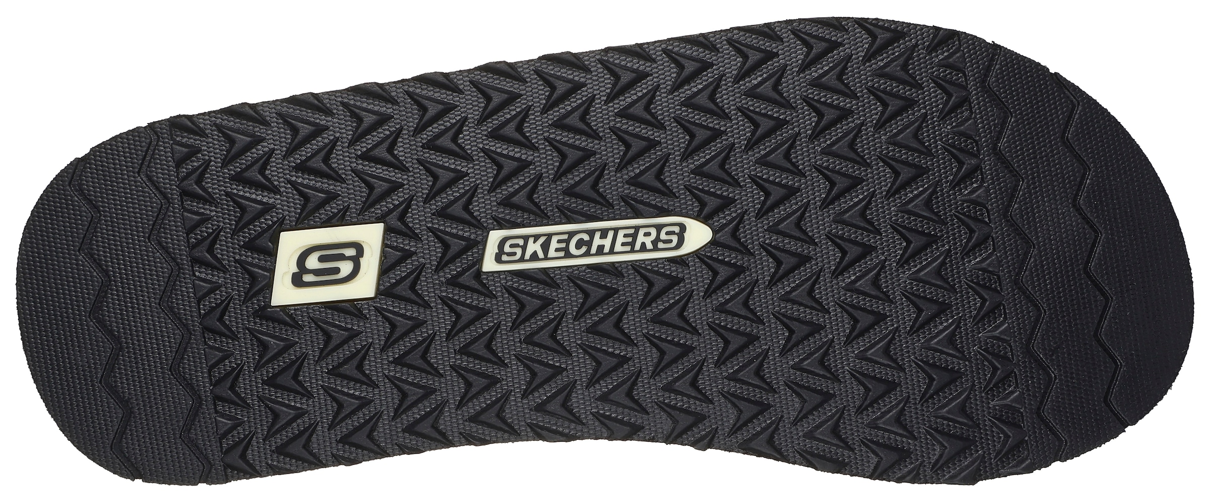 Skechers Zehentrenner »TANTRIC-FRITZ«, Sommerschuh, Schlappen, Poolslides, Badeschuh, mit weichem Zehensteg