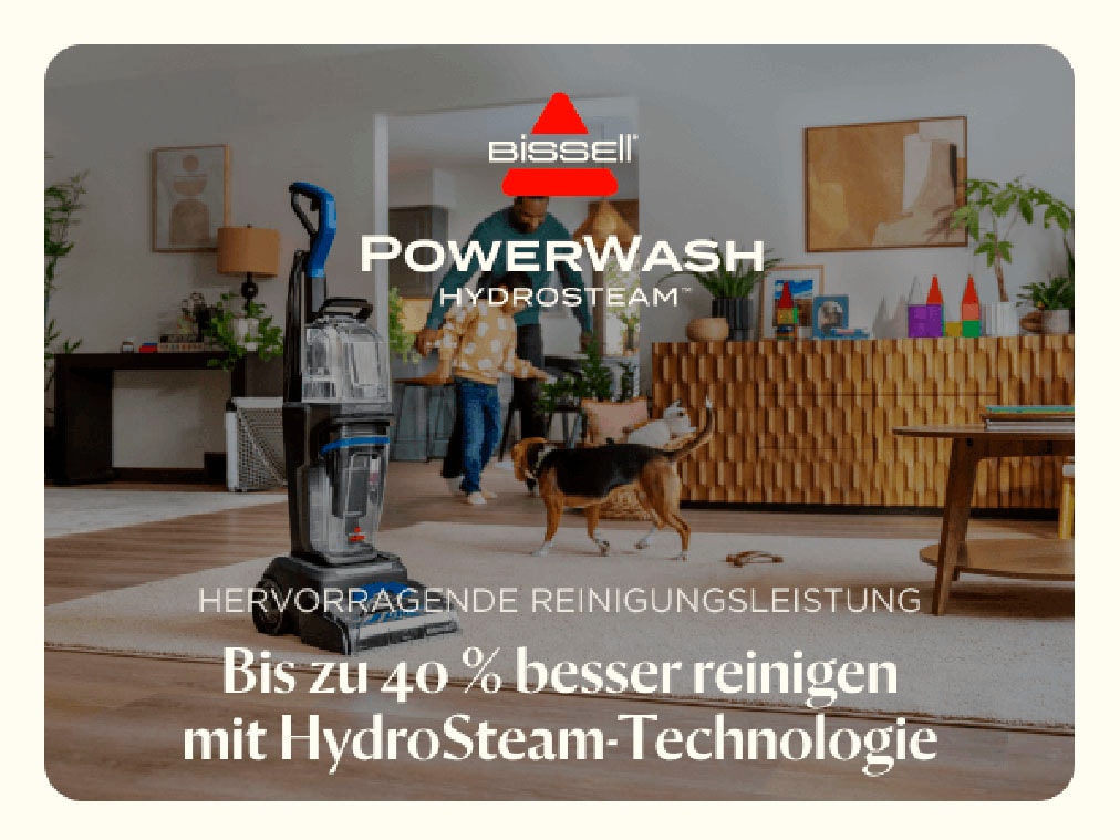 Bissell Teppichreinigungsgerät »PowerWash Hydrosteam«
