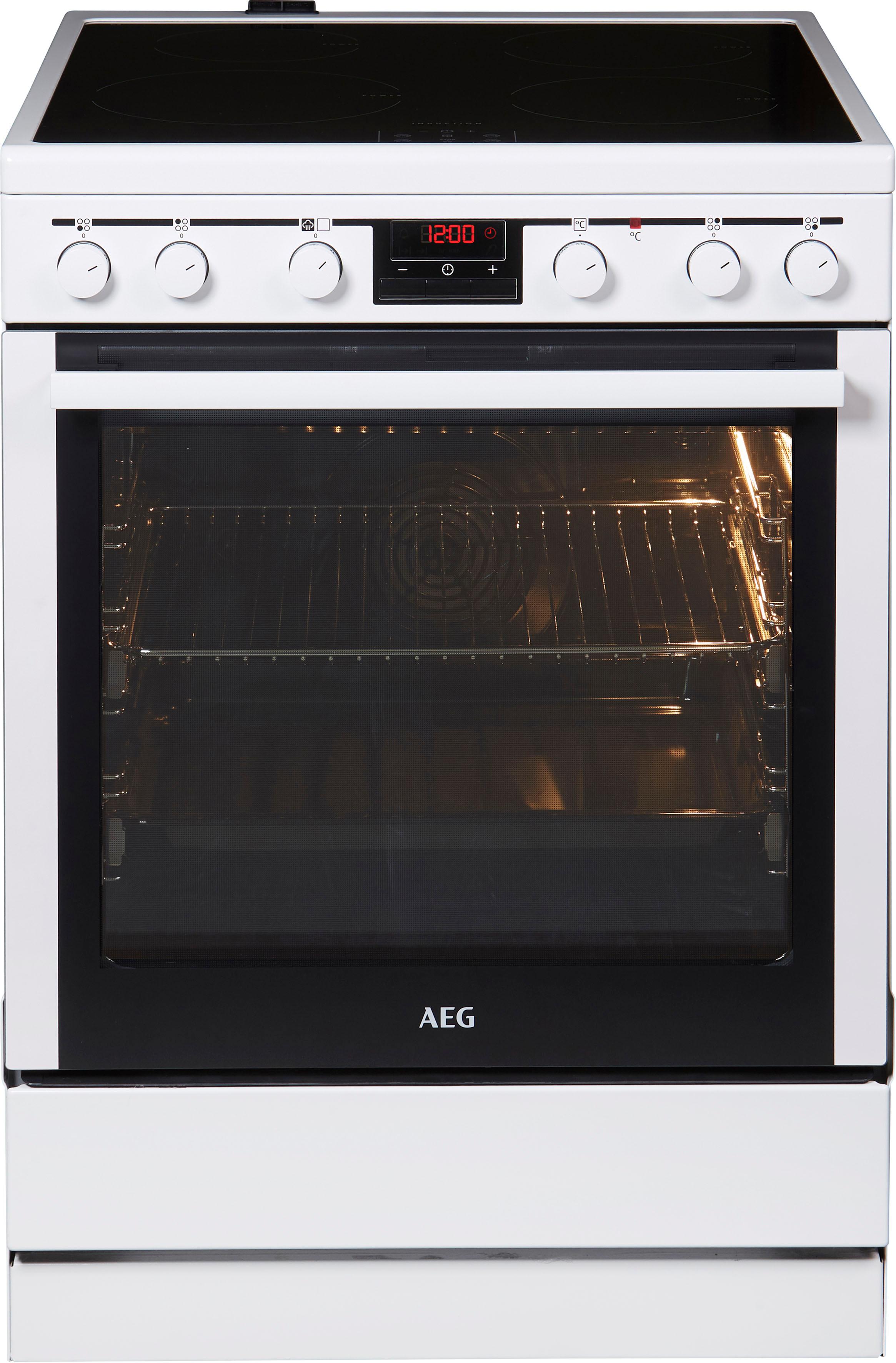 AEG Induktions-Standherd »CIB6640ABW«, SteamBake – Feuchtigkeitszugabe