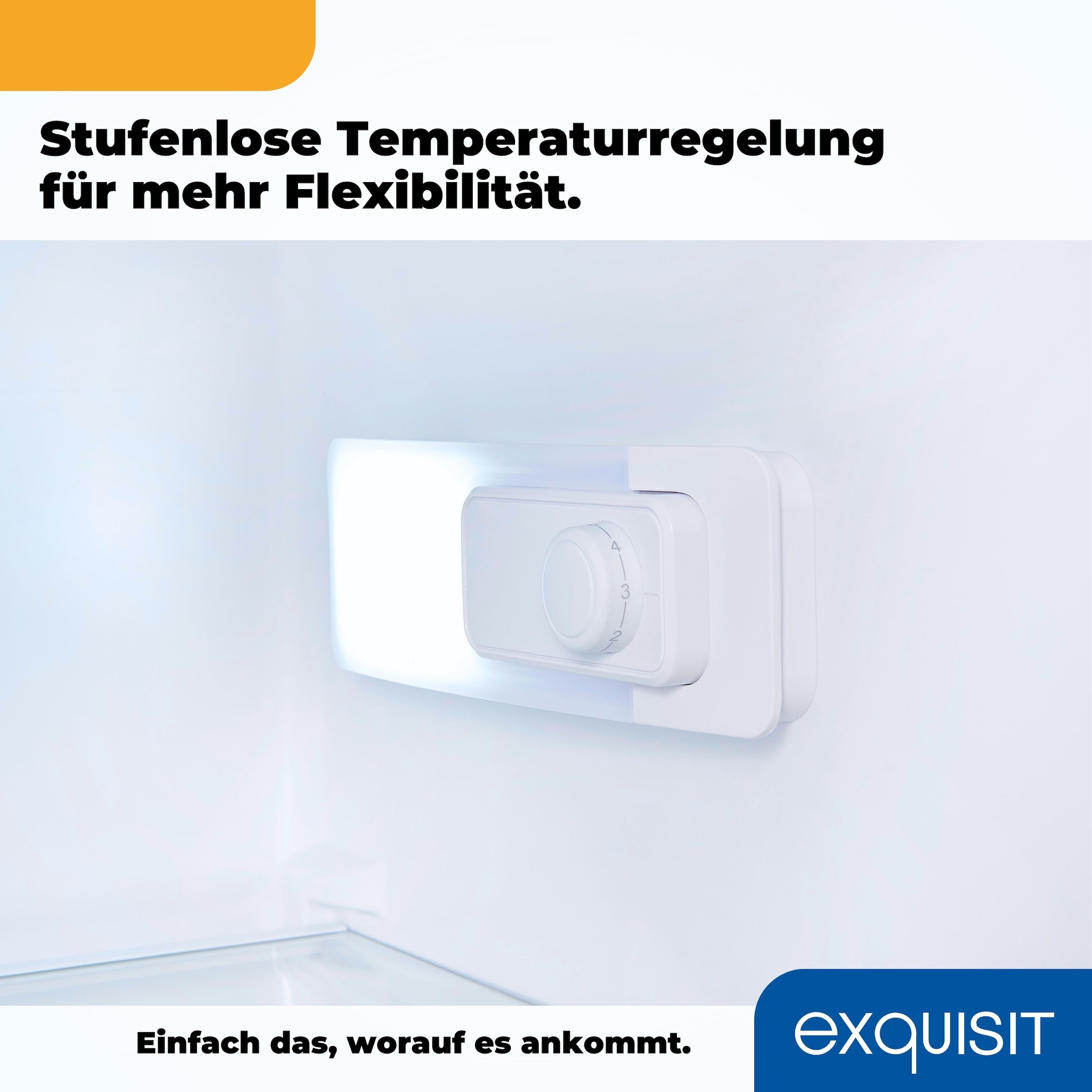 exquisit Kühl-/Gefrierkombination »KGC270-45-040E weiss«