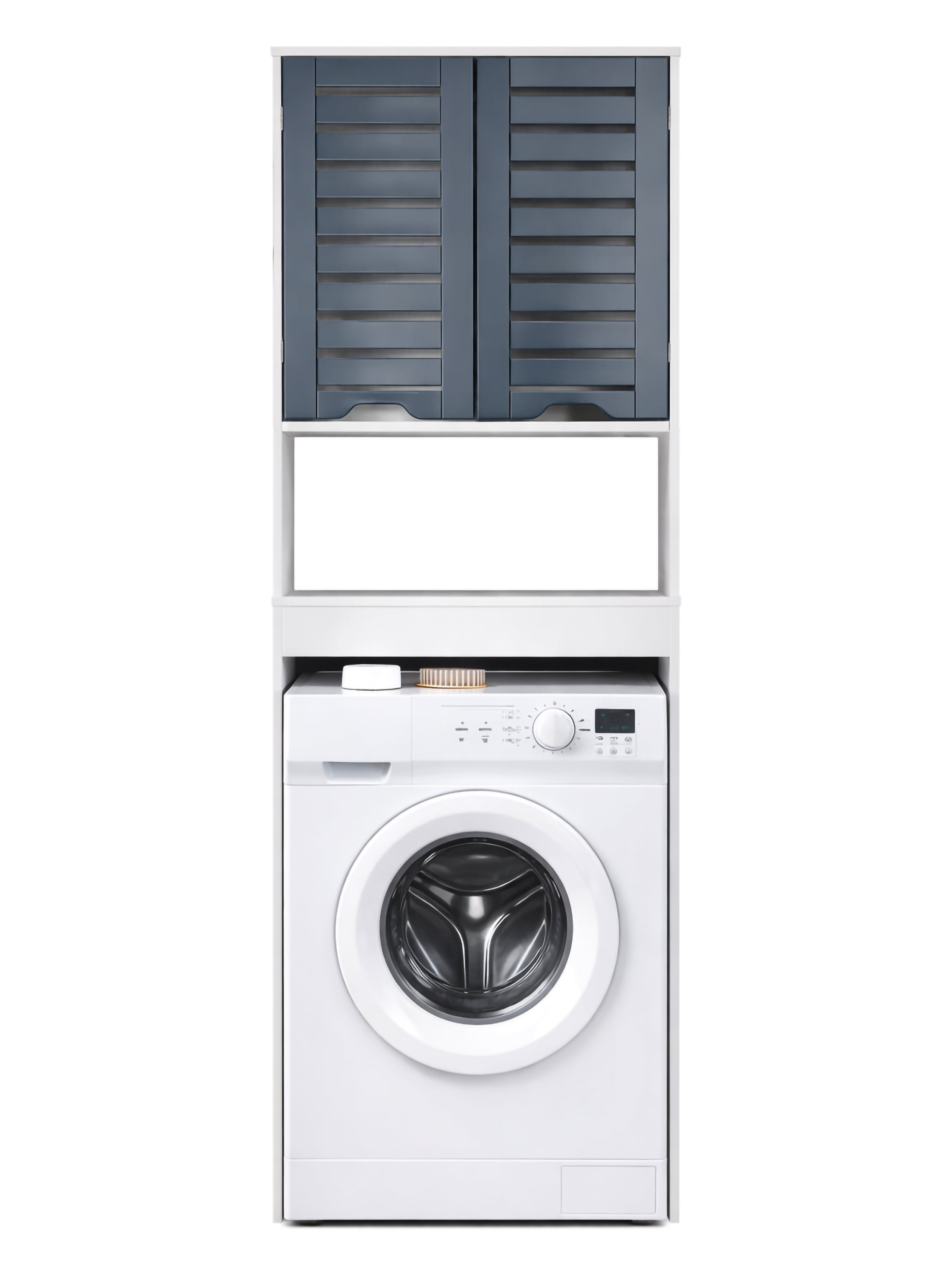 VCM Waschmaschinenumbauschrank »Überbauschrank Waschmaschine Überbau Schrank Flonali« 1 Stk. tlg.