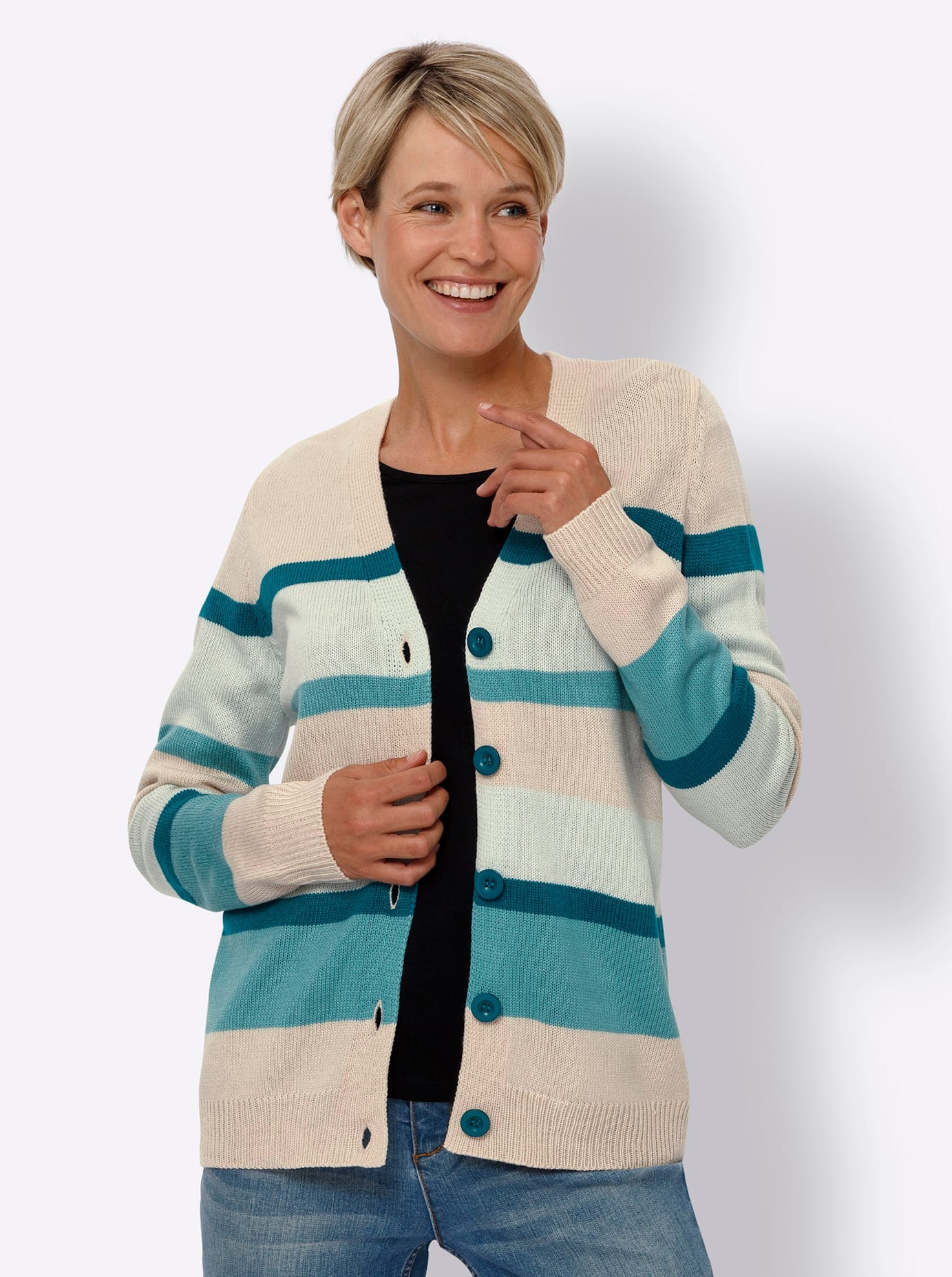 Classic Basics Strickjacke