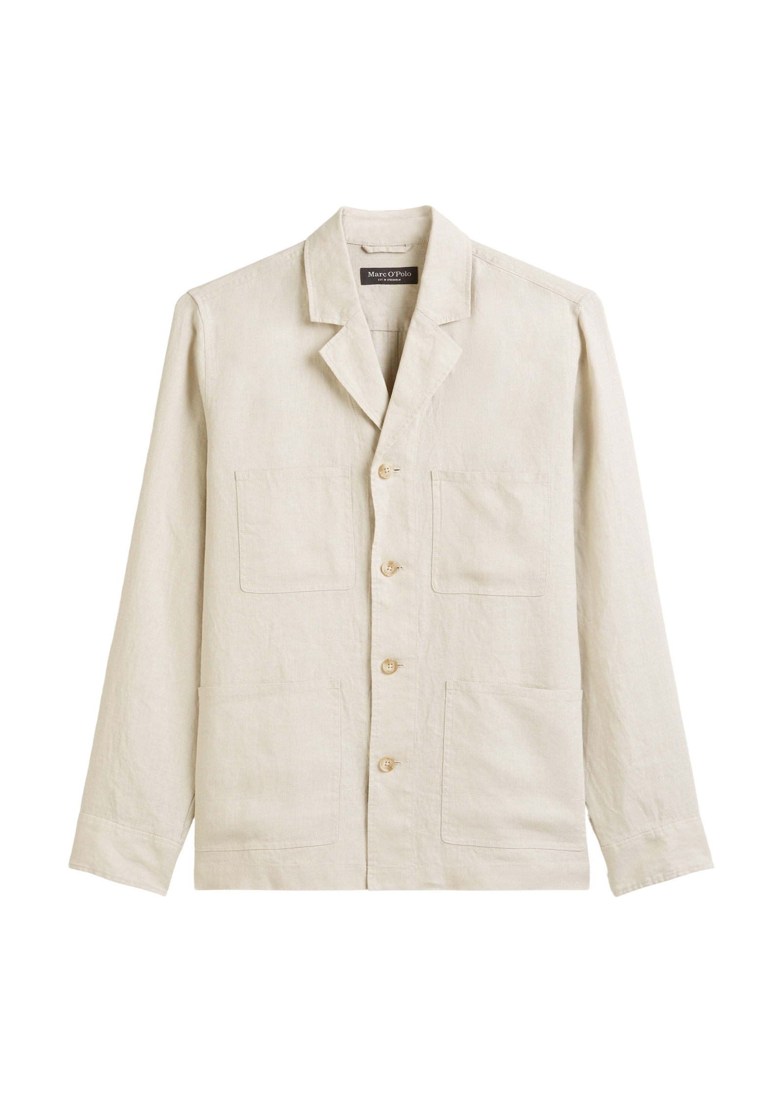 Marc O'Polo Hemdjacke, Overshirt im Blazer-Stil