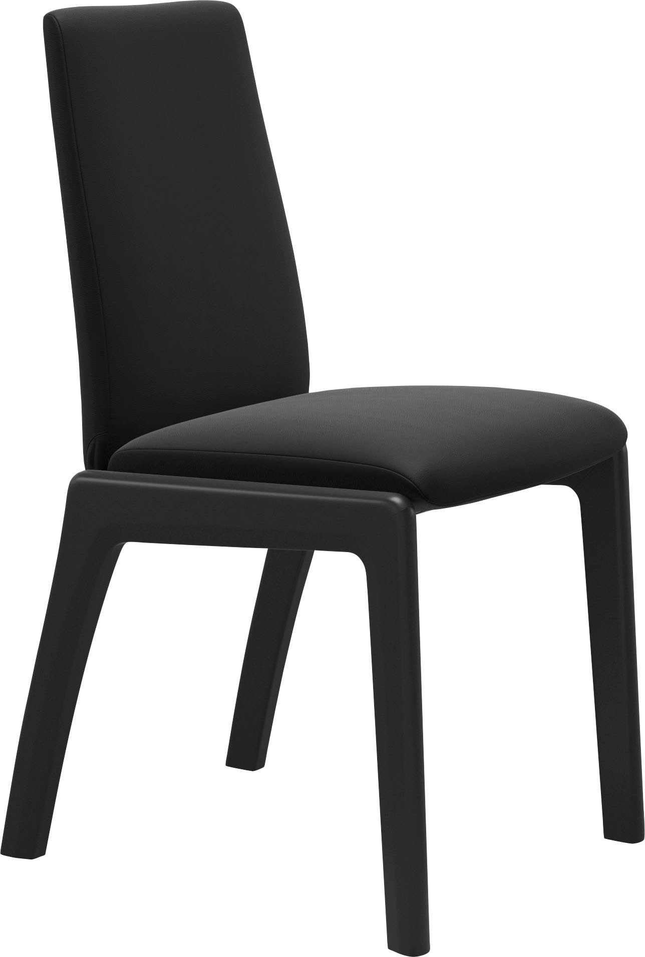 Stressless® Polsterstuhl »Laurel«, Leder PALOMA, Low Back, Größe M, mit abgerundeten Beinen in Schwarz
