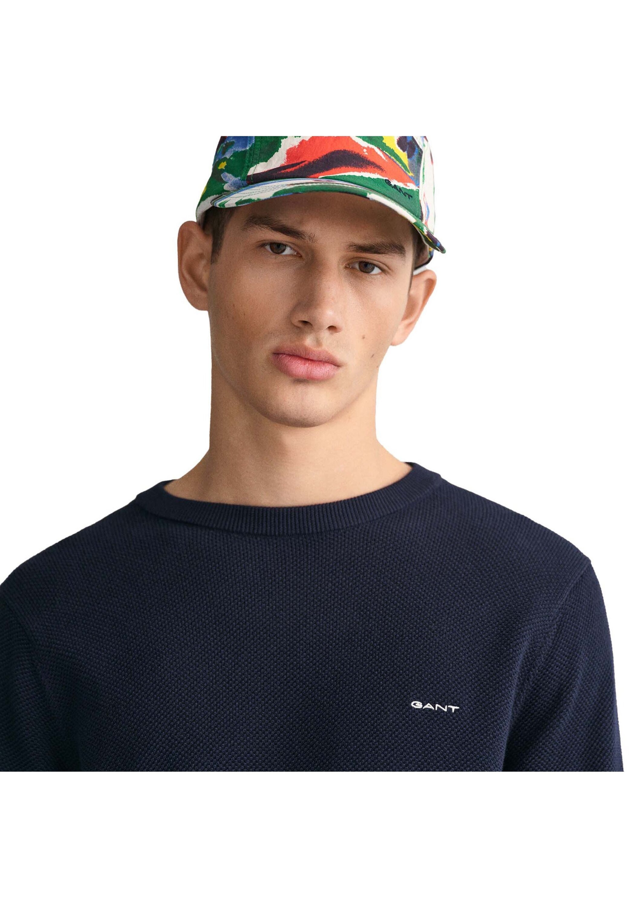 Gant Sweater »Strickpullover COTTON PIQUE C-NECK«