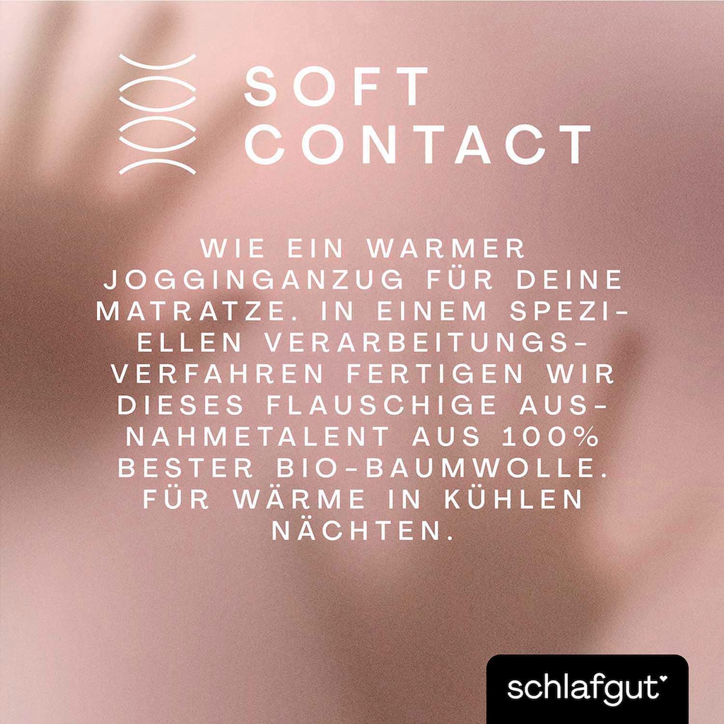 Schlafgut Spannbettlaken »Soft Contact«