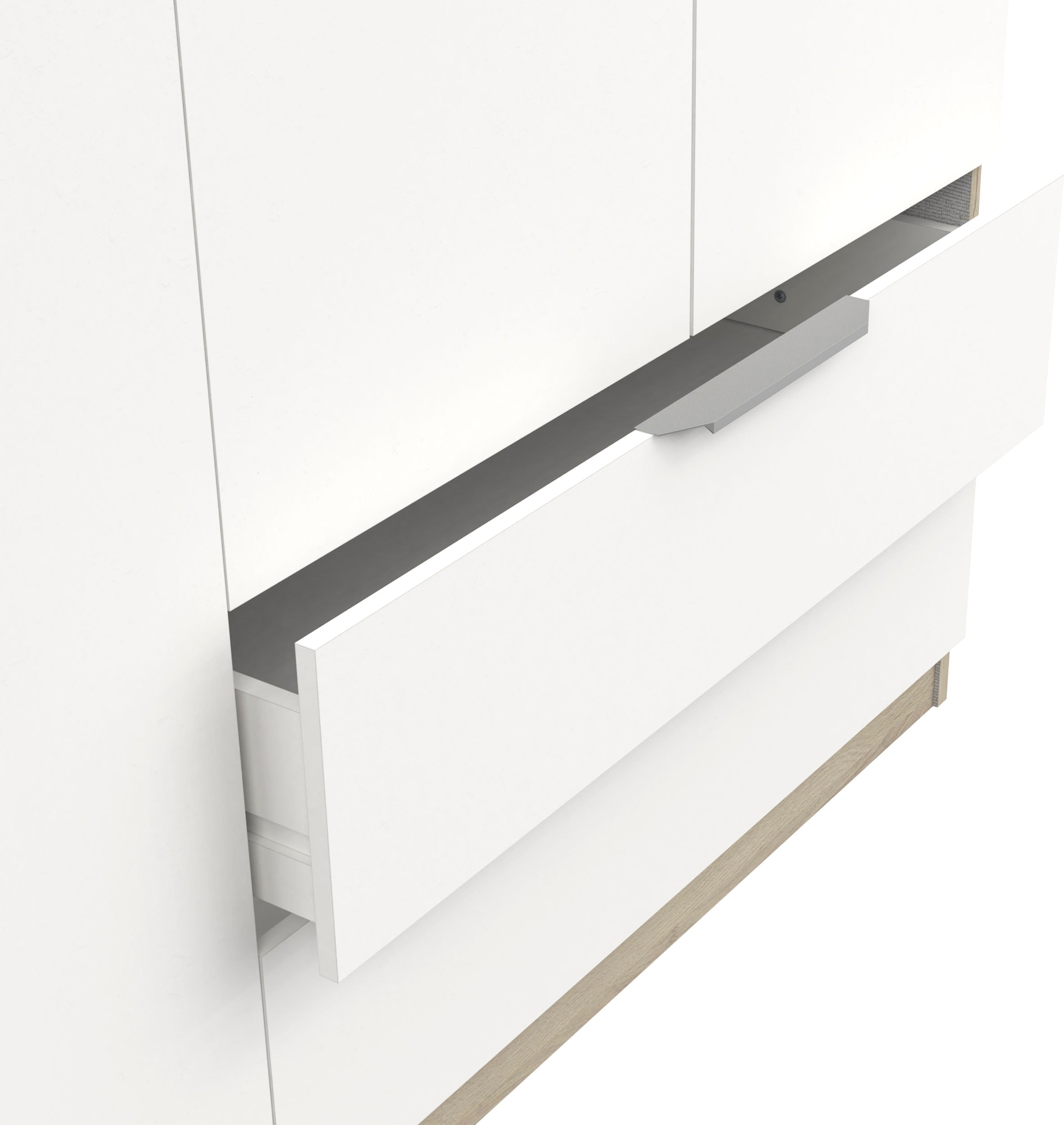 Demeyere GROUP Drehtürenschrank »Ghost« Breite ca. 157cm,Höhe ca. 200cm,viel Stauraum,mit Innenaustattung