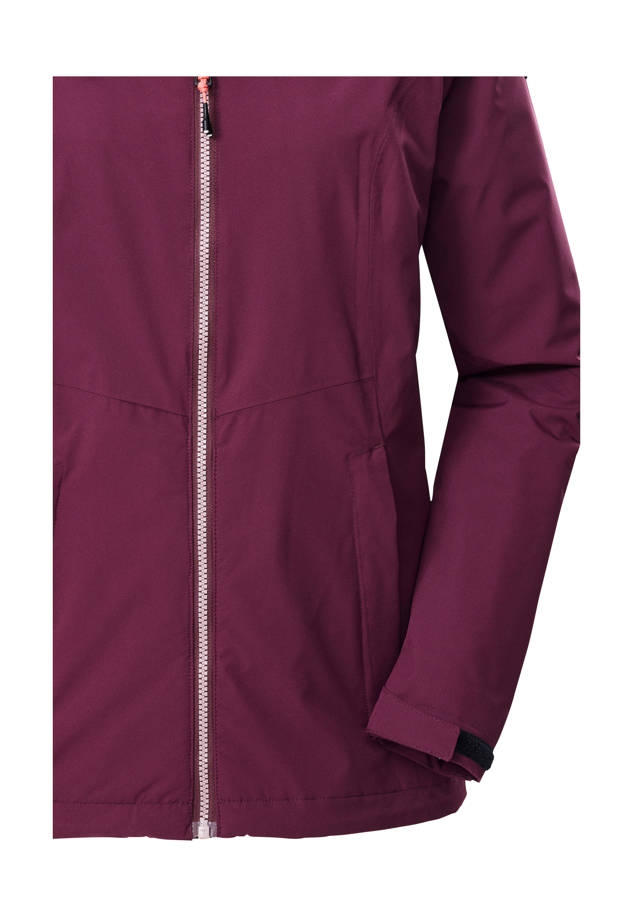 Killtec Outdoorjacke »Damen Regenjacke OOKS 1«, Leichte, wasser- und winddichte Jacke, atmungsaktiv, abnehmbare Kapuze