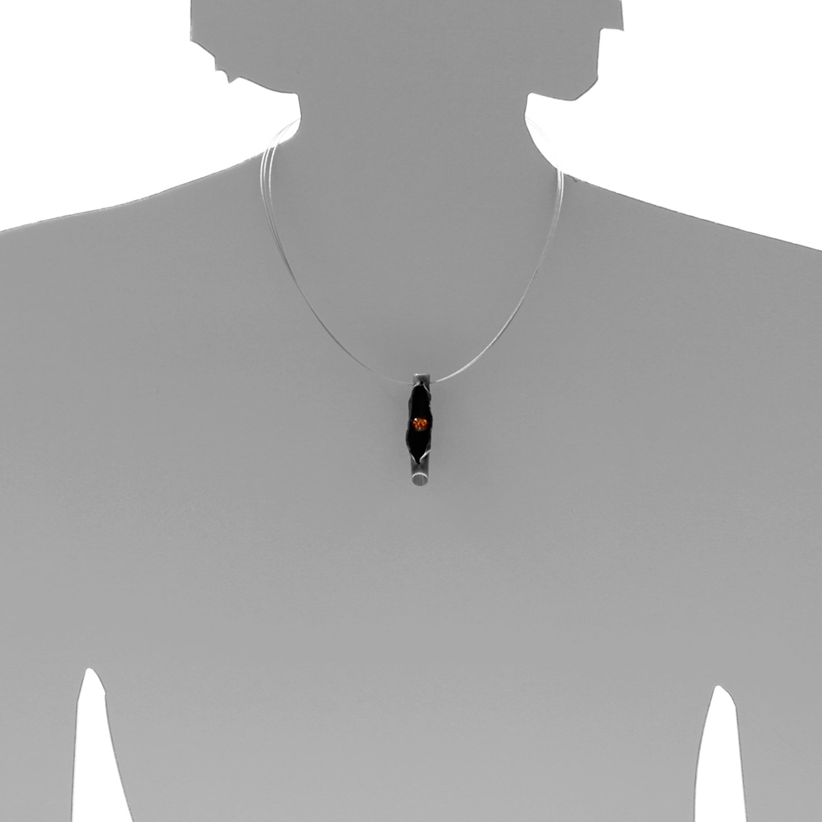 OSTSEE-SCHMUCK Kettenanhänger »- Gleiter-Hedi-Sarah Vicenca - Silber 925/000 - Bernstein«