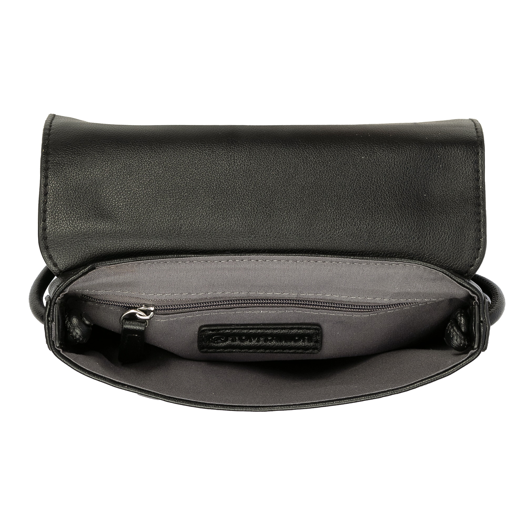 TOM TAILOR Umhängetasche »Rissa«, Aus weichem Lederimitat – auch als Clutch tragbar
