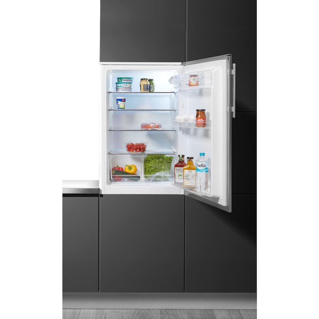 Amica Einbaukühlschrank »EVKS 351 190 E«, EVKS 351 190 E, 87,5 cm hoch, 56 cm breit