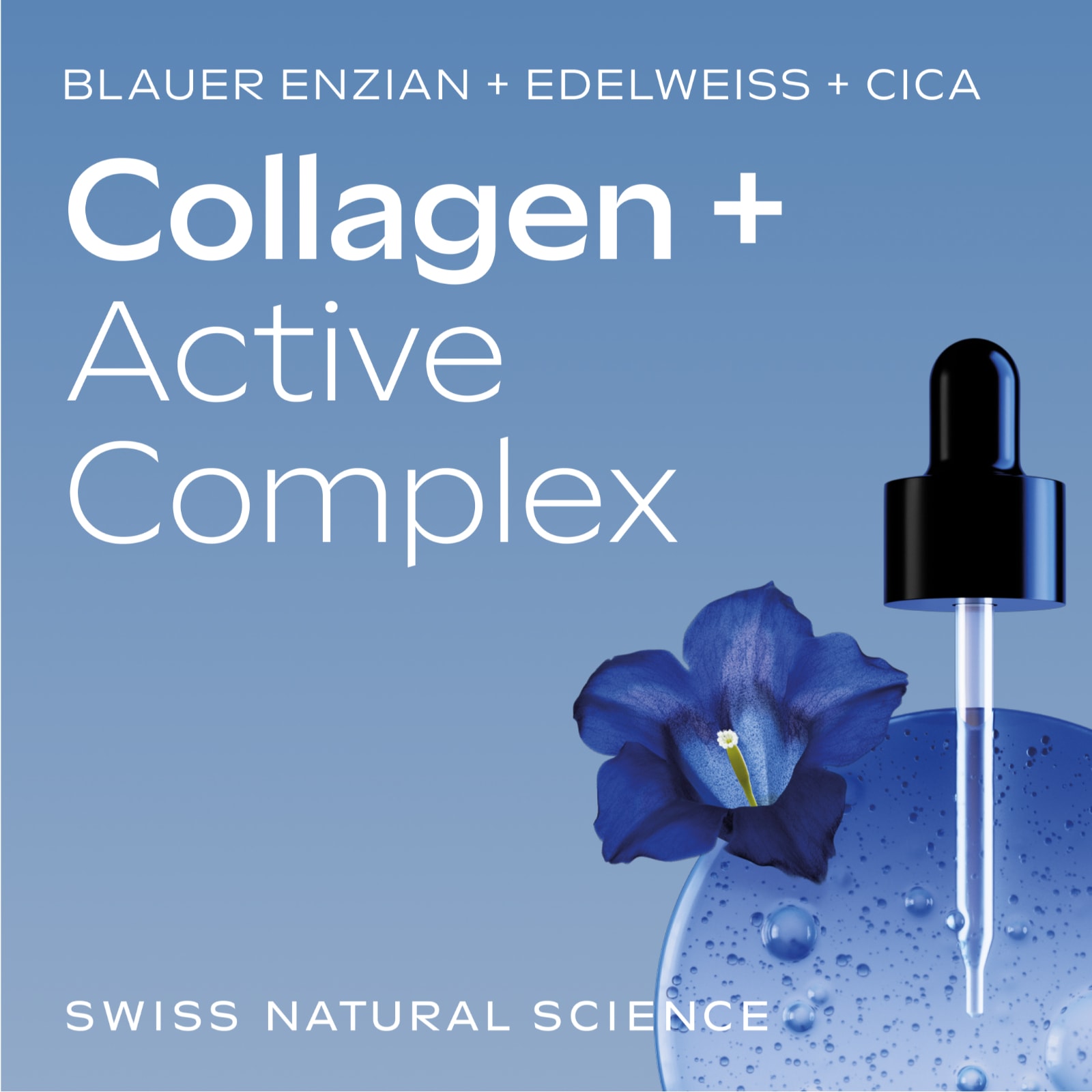 WELEDA Anti-Falten-Serum »Anti-Falten Serum Blauer Enzian & Edelweiss« reduziert tiefe Falten und strafft die Haut sichtbar nach nur 2 Wochen