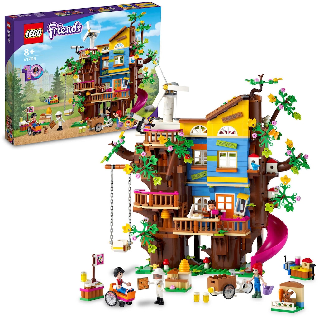 LEGO® Konstruktionsspielsteine »Freundschaftsbaumhaus (41703), LEGO® Friends«, (1114 St.)