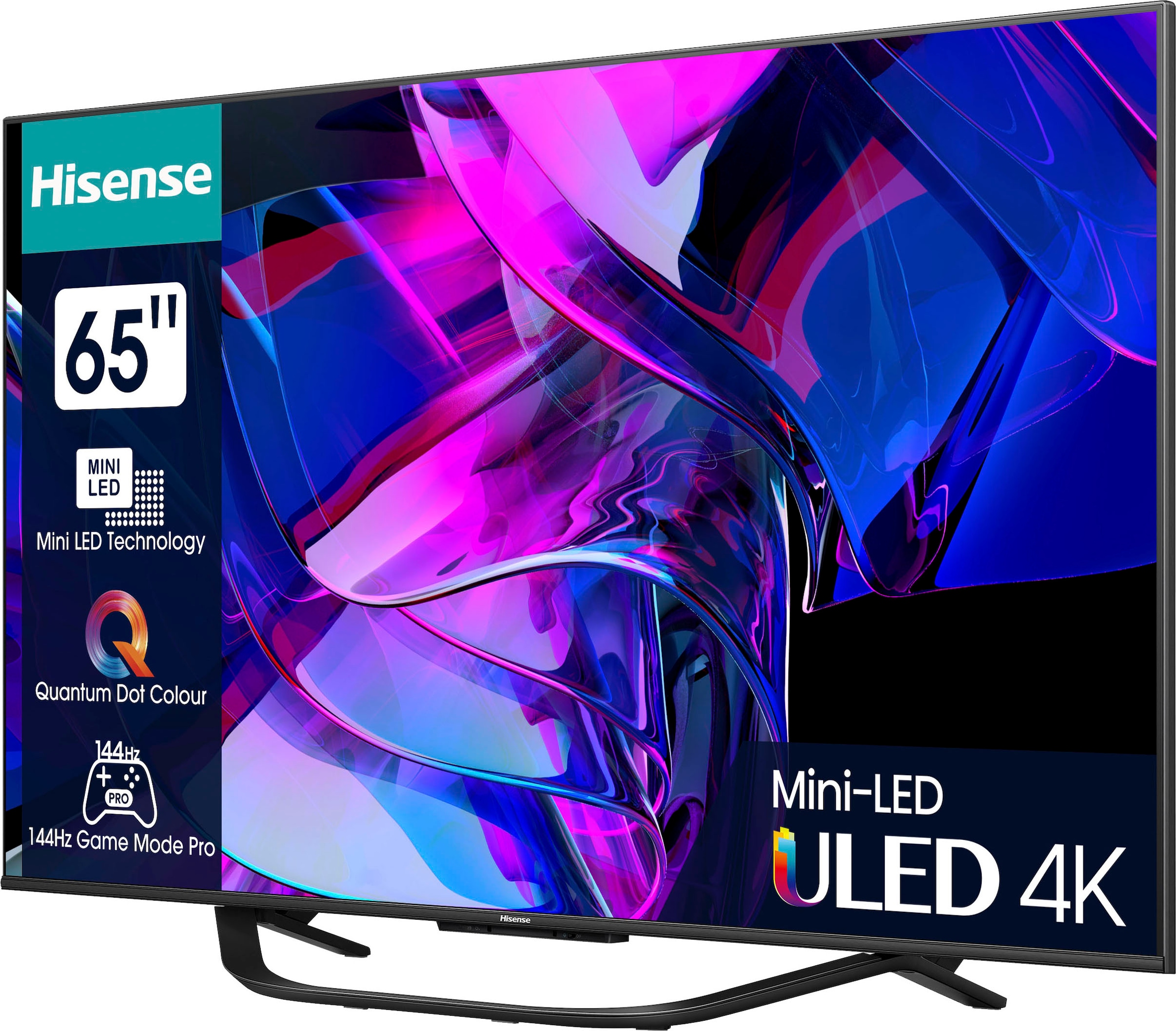 Hisense Mini-LED-Fernseher »65U7KQ«, 164 cm/65 OTTO jetzt bei HD, Smart-TV 4K Zoll, Ultra bestellen