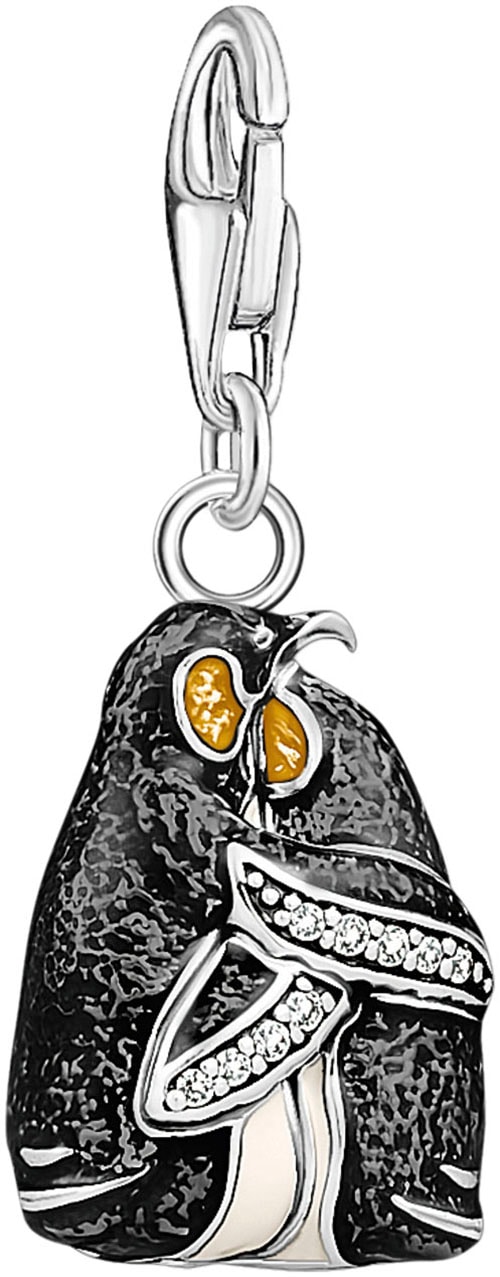 THOMAS SABO Charm-Einhänger »Pinguine, 1909-691-7«, mit Zirkonia (synth.)