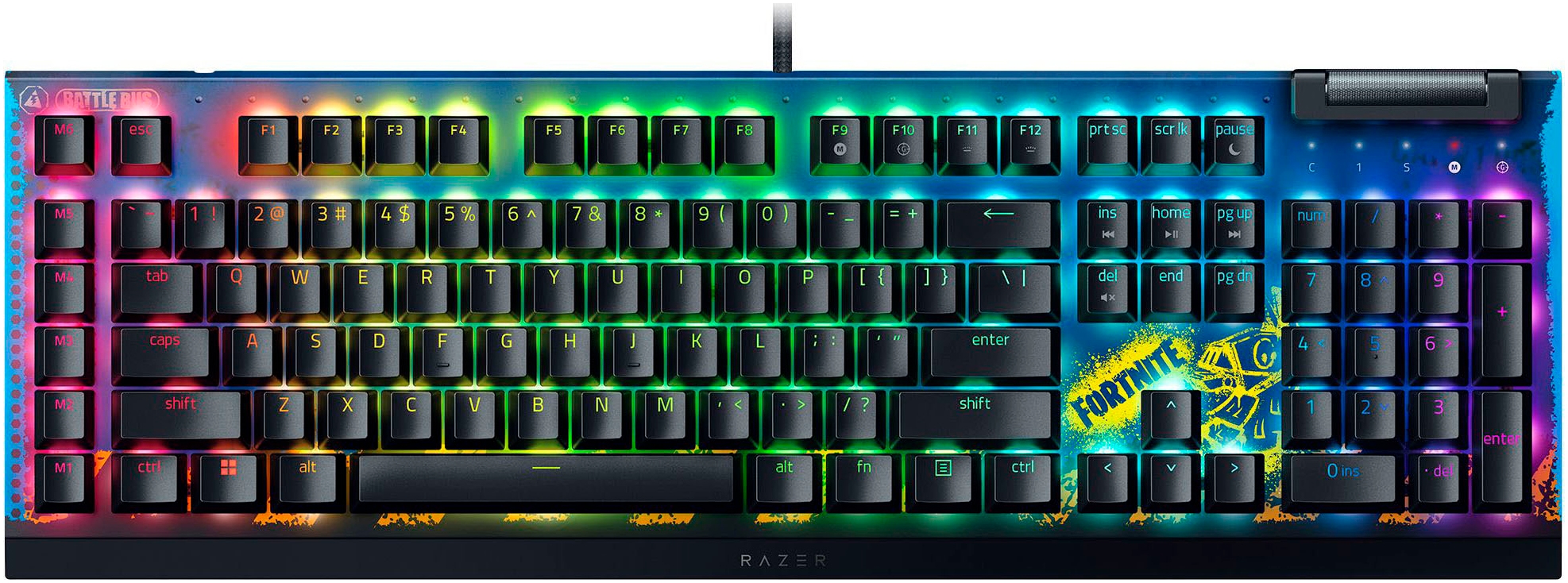 Gaming-Tastatur »BlackWidow V4 X Fortnite«,...