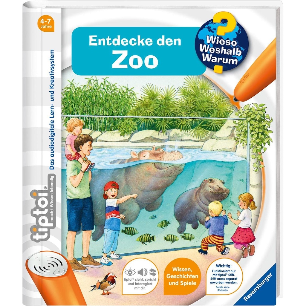 Ravensburger Buch »tiptoi® WWW Entdecke den Zoo«