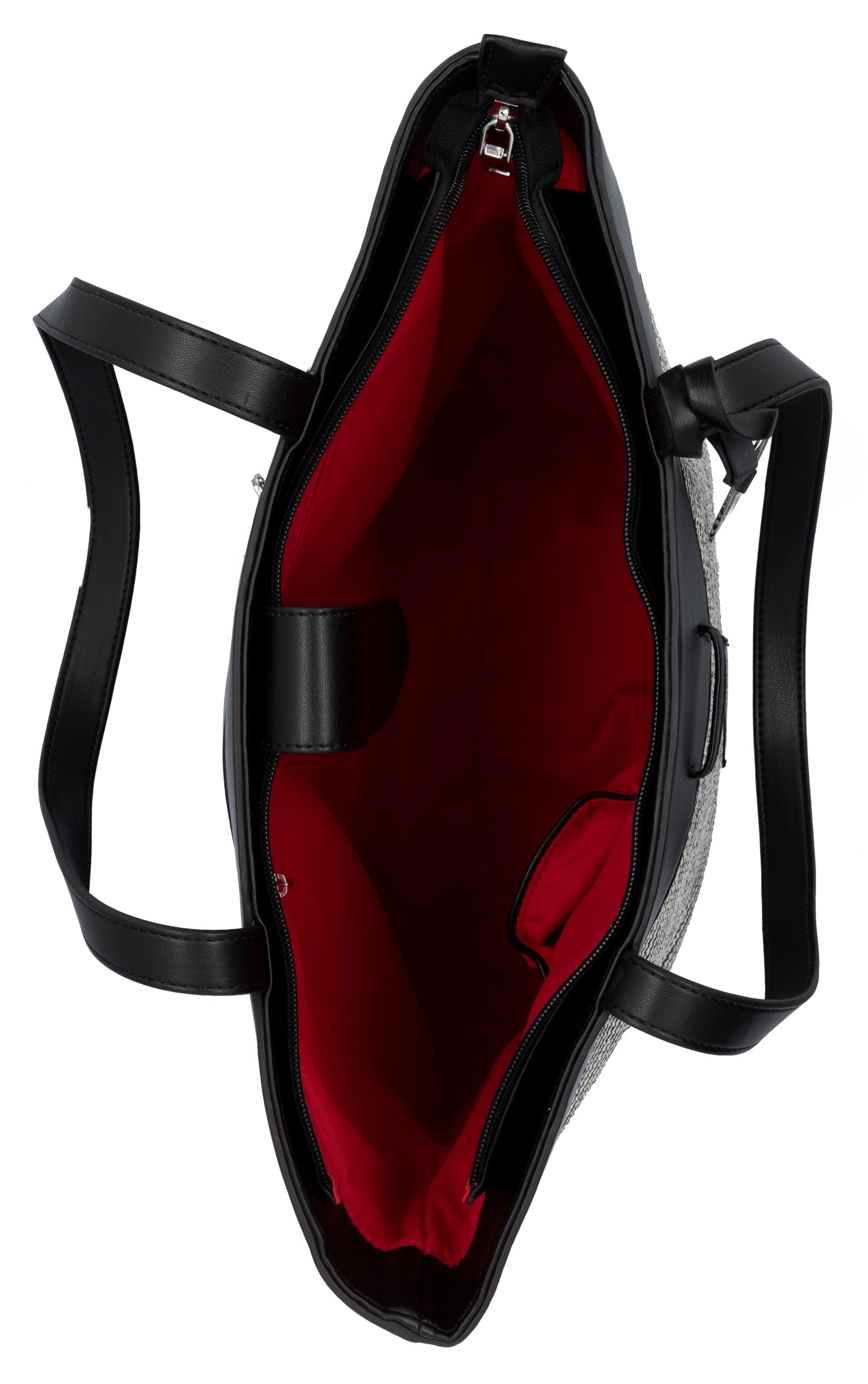 Remonte Shopper, Damen-Henkeltasche, Schultertasche mit Logo-Anhänger