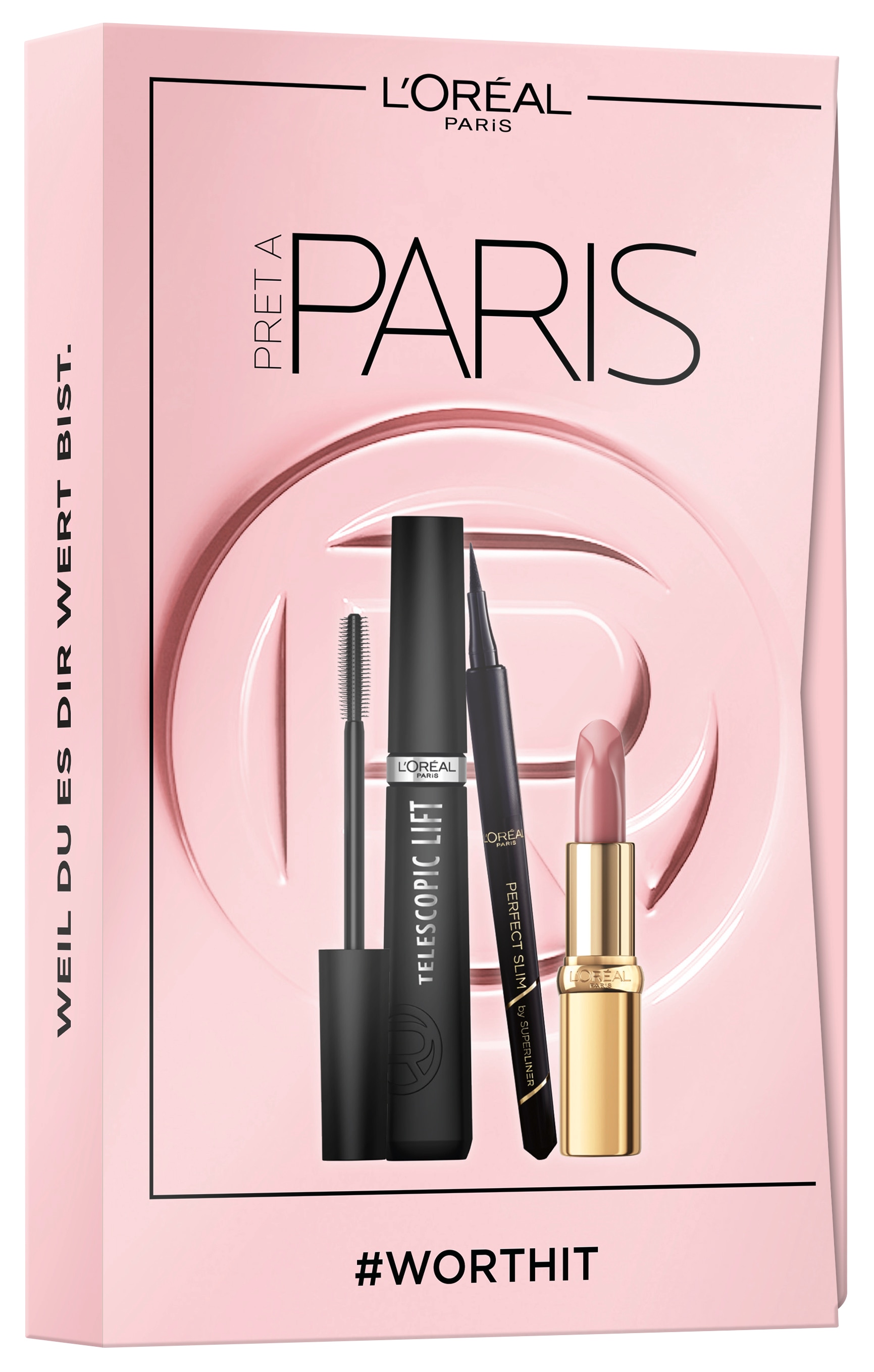 L'ORÉAL PARIS Schmink-Set »L'Oréal Paris Paris Look Make-Up Set«, mit vielseitigen Kombinationsmöglichkeiten