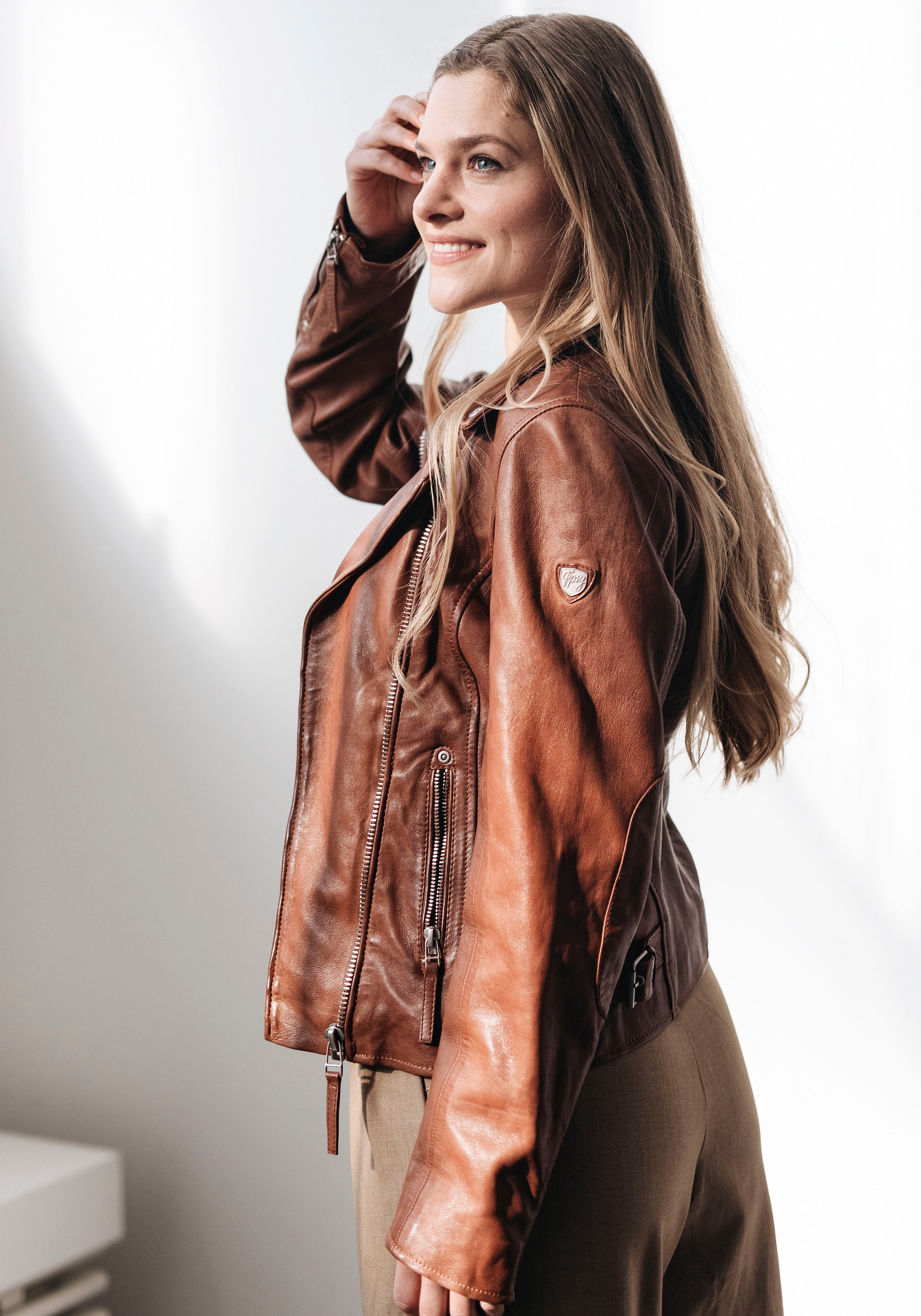 Mauritius Lederjacke »PGG W14 LEGV«