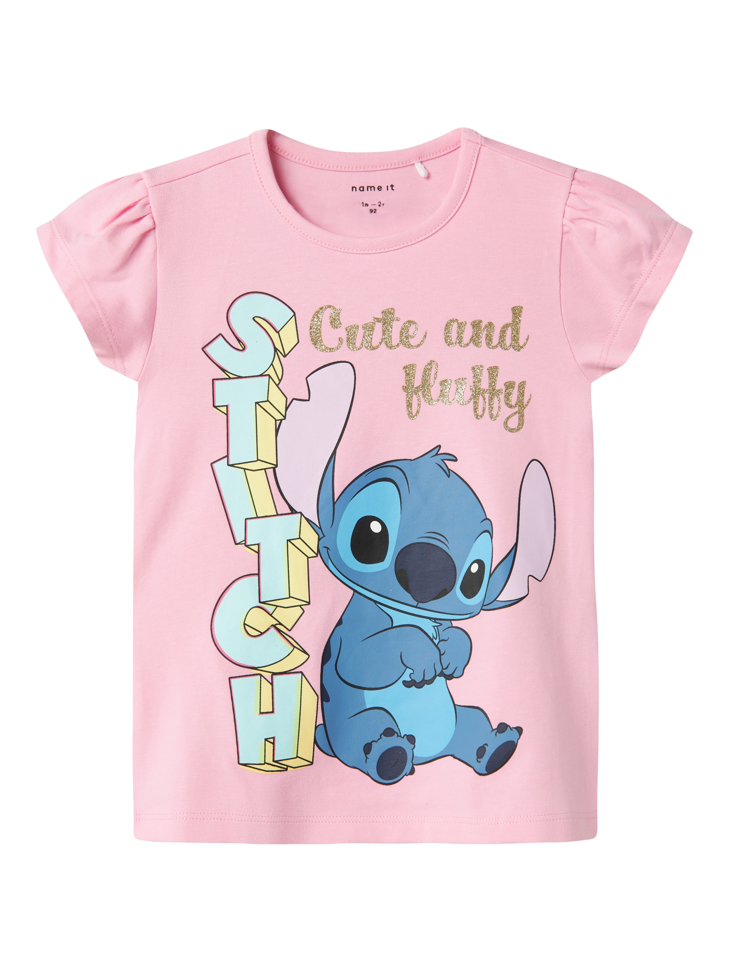 Name It T-Shirt »NMFFOLLY STITCH SS TOP NOOS WDI«