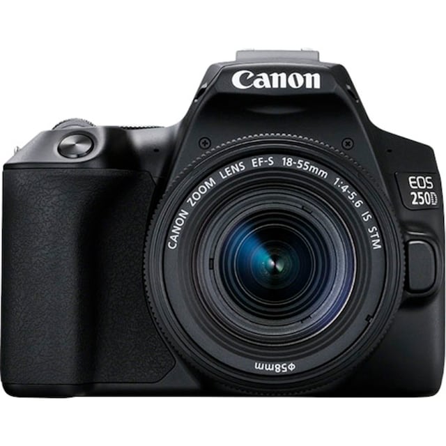 Canon Spiegelreflexkamera »EOS 250D«, EF-S 18-55mm f/4-5.6 IS STM, 24,1 MP,  3 fachx opt. Zoom, WLAN-Bluetooth jetzt bei OTTO