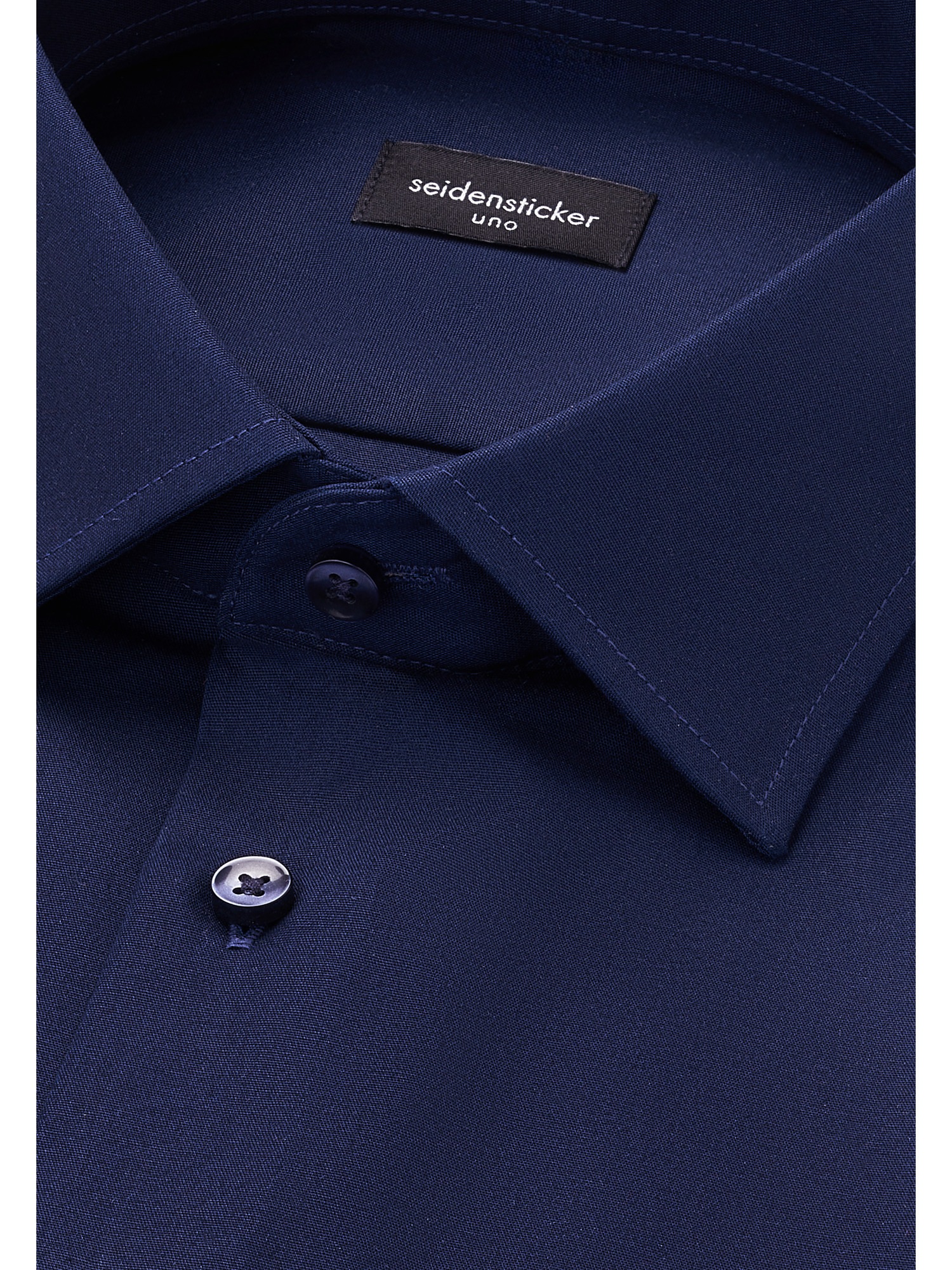 seidensticker Businesshemd »Schwarze Rose« Slim 1/1 Kentkragen Uni