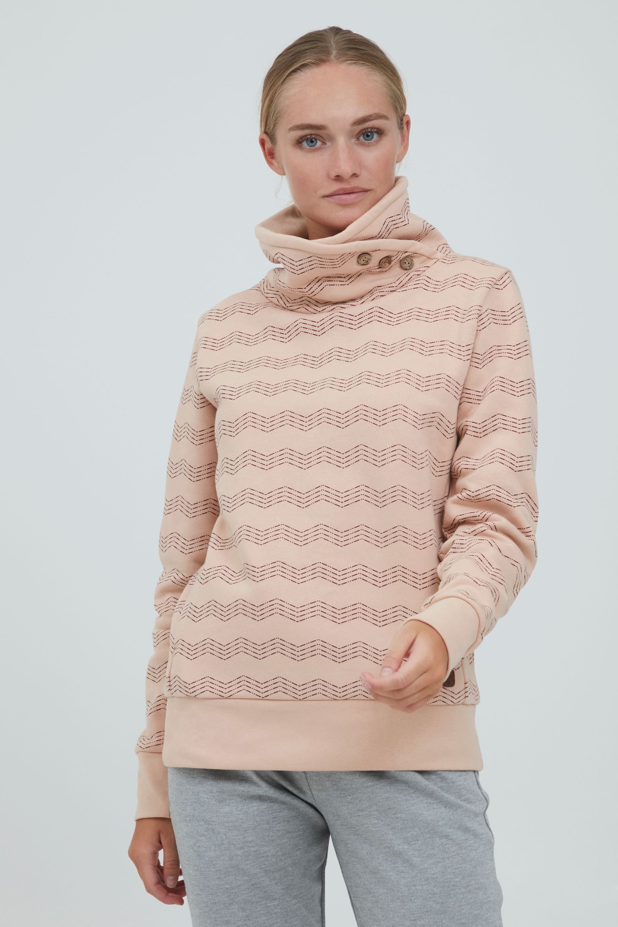 OXMO Rundhalspullover »Sweatshirt OXVernita«