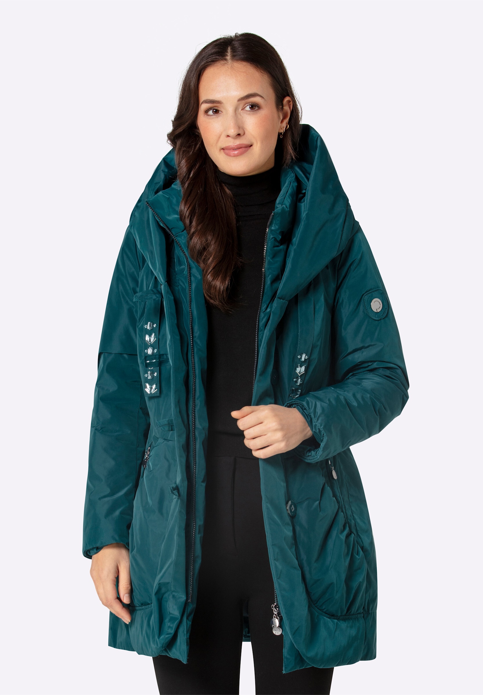 creation L Daunenjacke »Daunen-Jacke Daunenjacke in Memory-Qualität« ohne Kapuze