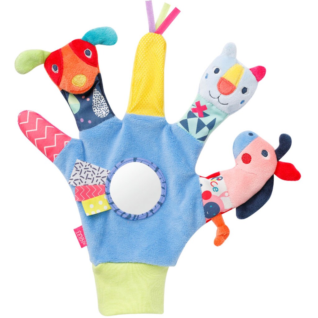 Fehn Fingerpuppe »COLOR Friends, Spielhandschuh«