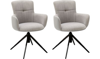 MCA furniture Esszimmerstuhl »Mecana«, (Set), 2 St., 2er Set im Materialmix, Stuhl... kaufen