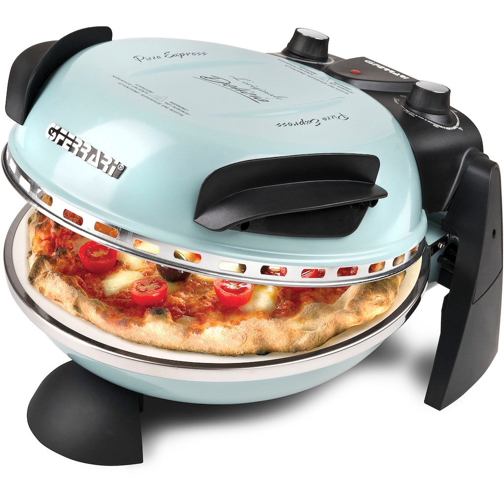 G3Ferrari Pizzaofen »Delizia G1000613 Limited Edition«, bis 400 Grad mit feuerfestem Naturstein