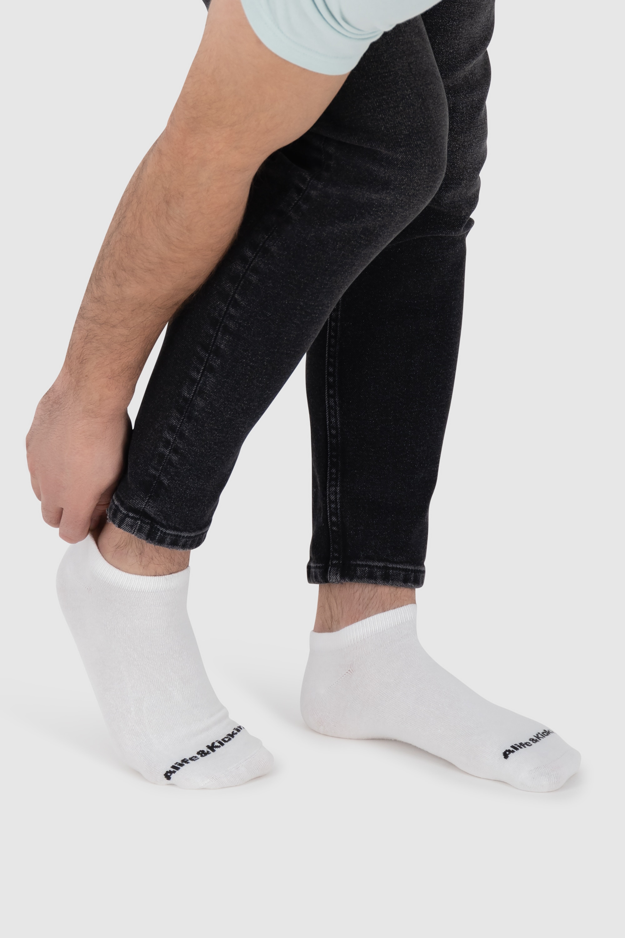 Alife & Kickin Sneakersocken kurze Basic Sneakersocken, aus Baumwolle mit weichem Bund