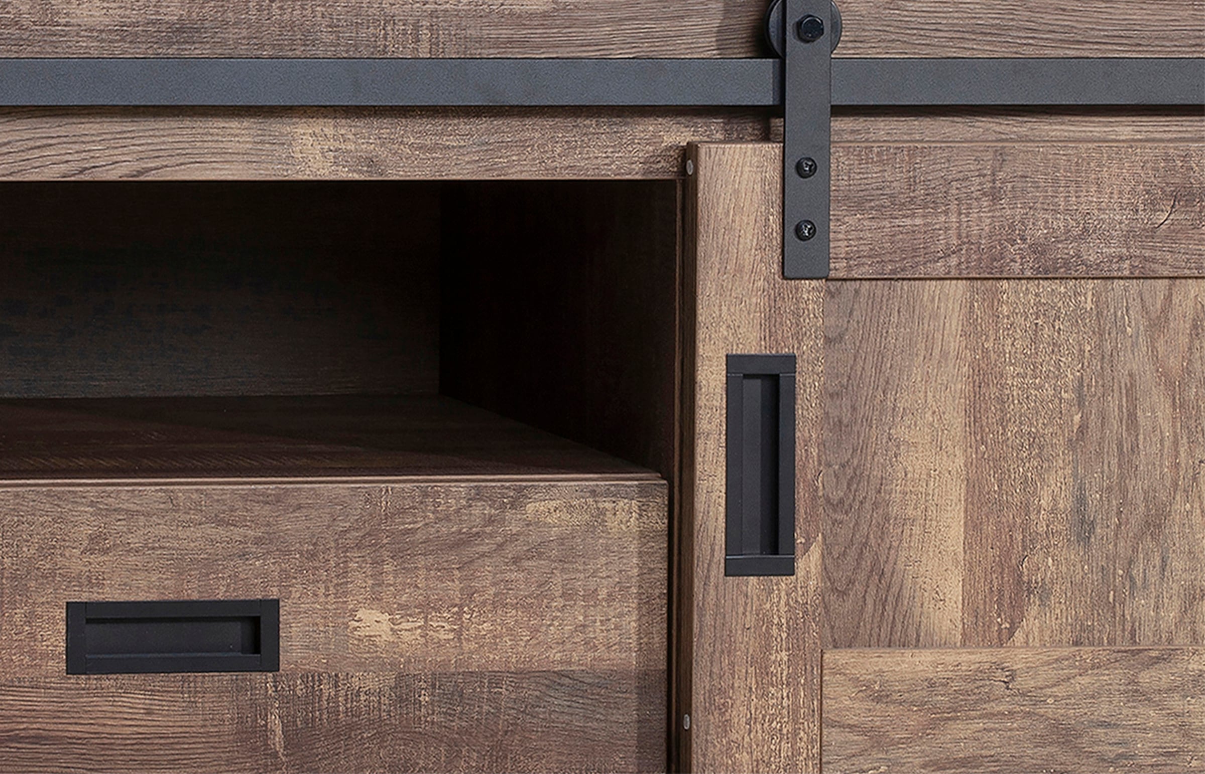 OMG Design TV-Schrank »Stanley Lowboard« mit Schiebetür, Breite 120 cm, in zwei Breiten