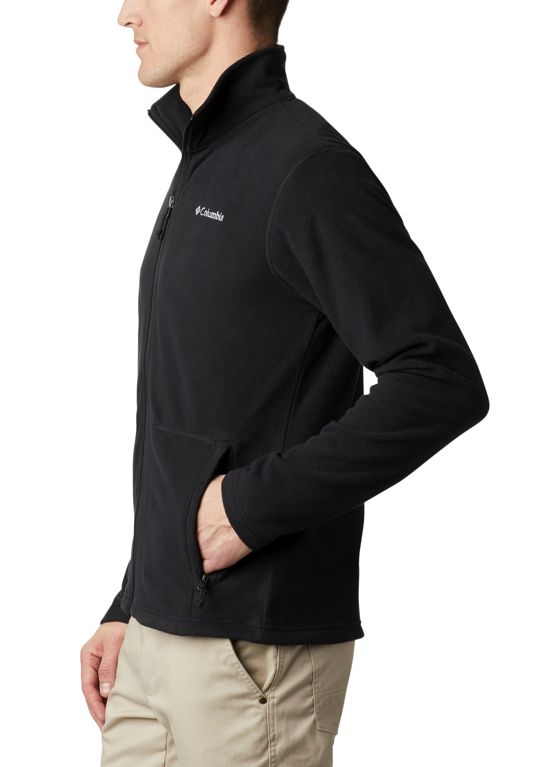 Columbia Fleecejacke »Fast Trek™ Light FZ Fleece«, (1 St.), mit kontrastfarbenen Details