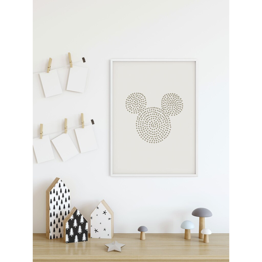 Komar Wandbild »Mickey?s Score«, (1 St.), Deutsches Premium-Poster Fotopapier mit seidenmatter Oberfläche und hoher Lichtbeständigkeit. Für fotorealistische Drucke mit gestochen scharfen Details und hervorragender Farbbrillanz.