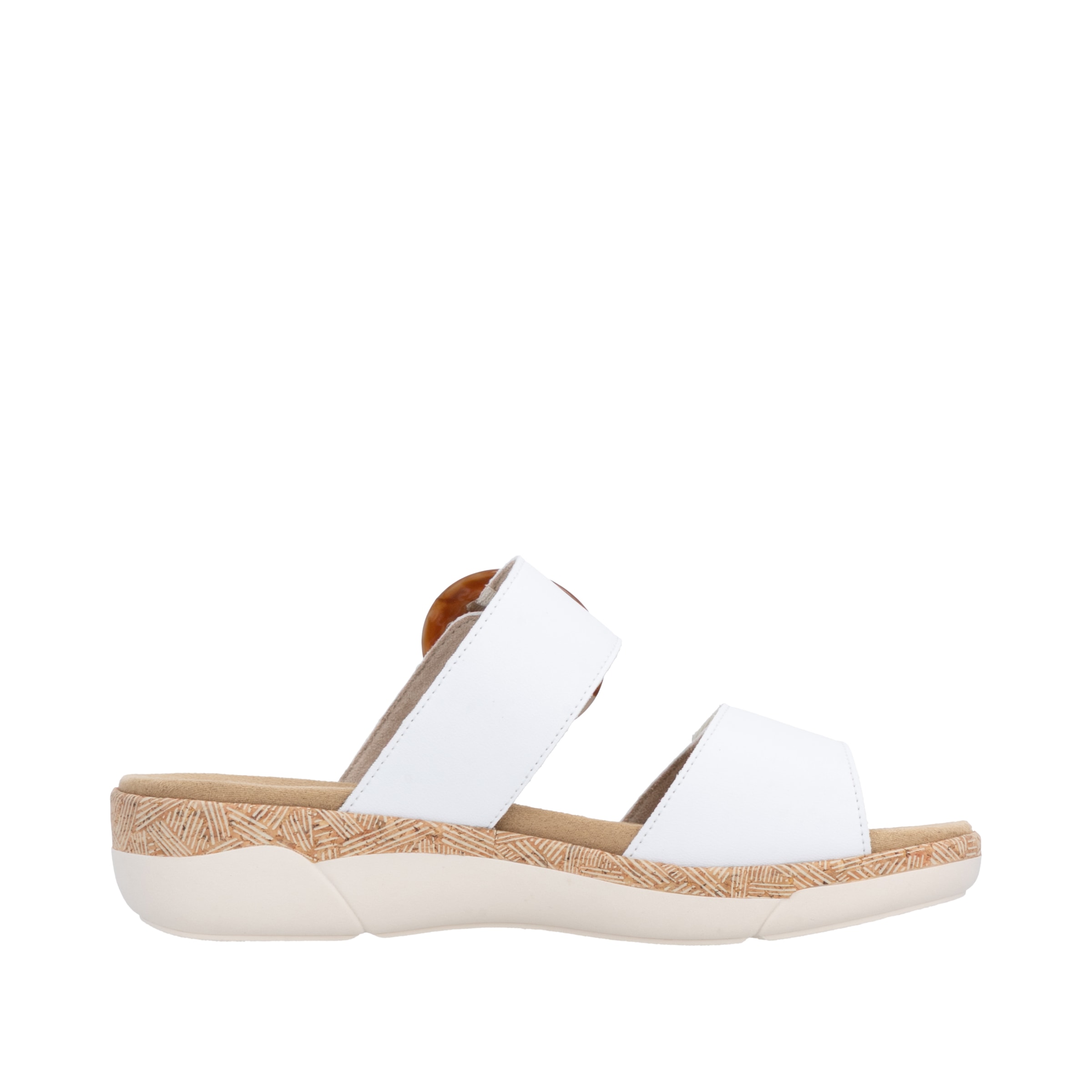 Remonte Pantolette  Keilabsatz, Sommerschuh, Schlupfschuh mit Wechselfußbett