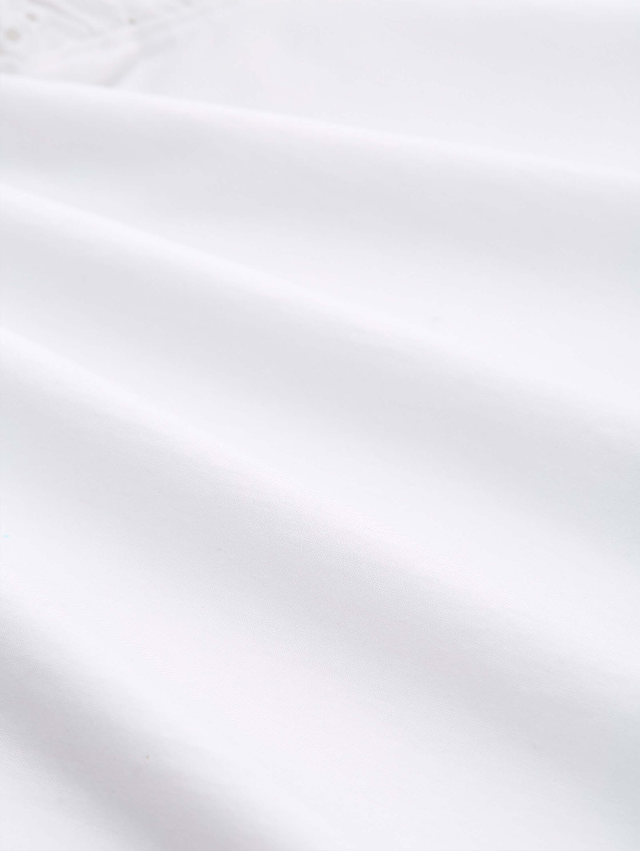 TOM TAILOR Denim Rundhalsshirt Sommershirt mit Häkel-Ärmel