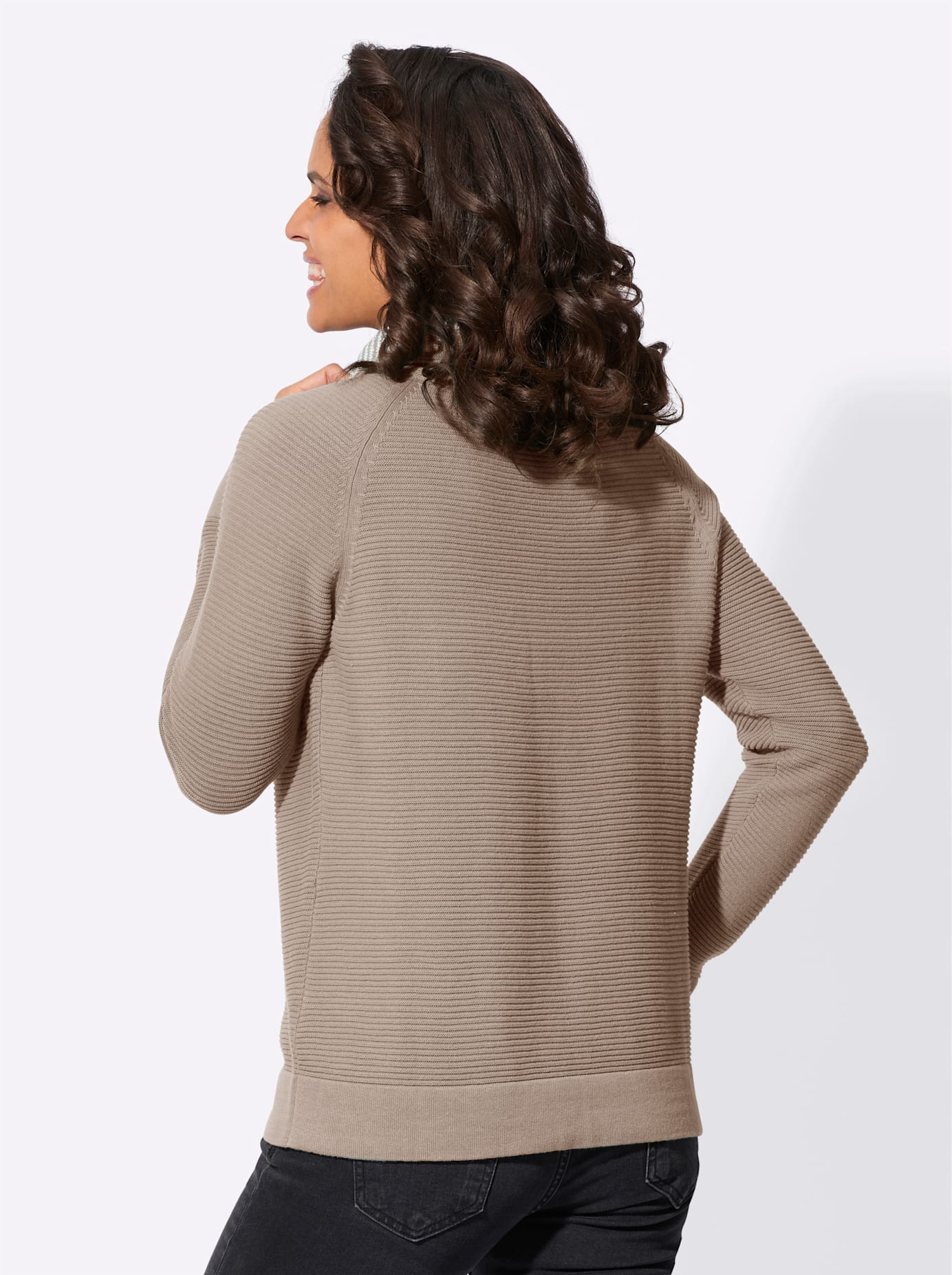 Casual Looks Strickpullover »Langarm-Pullover«