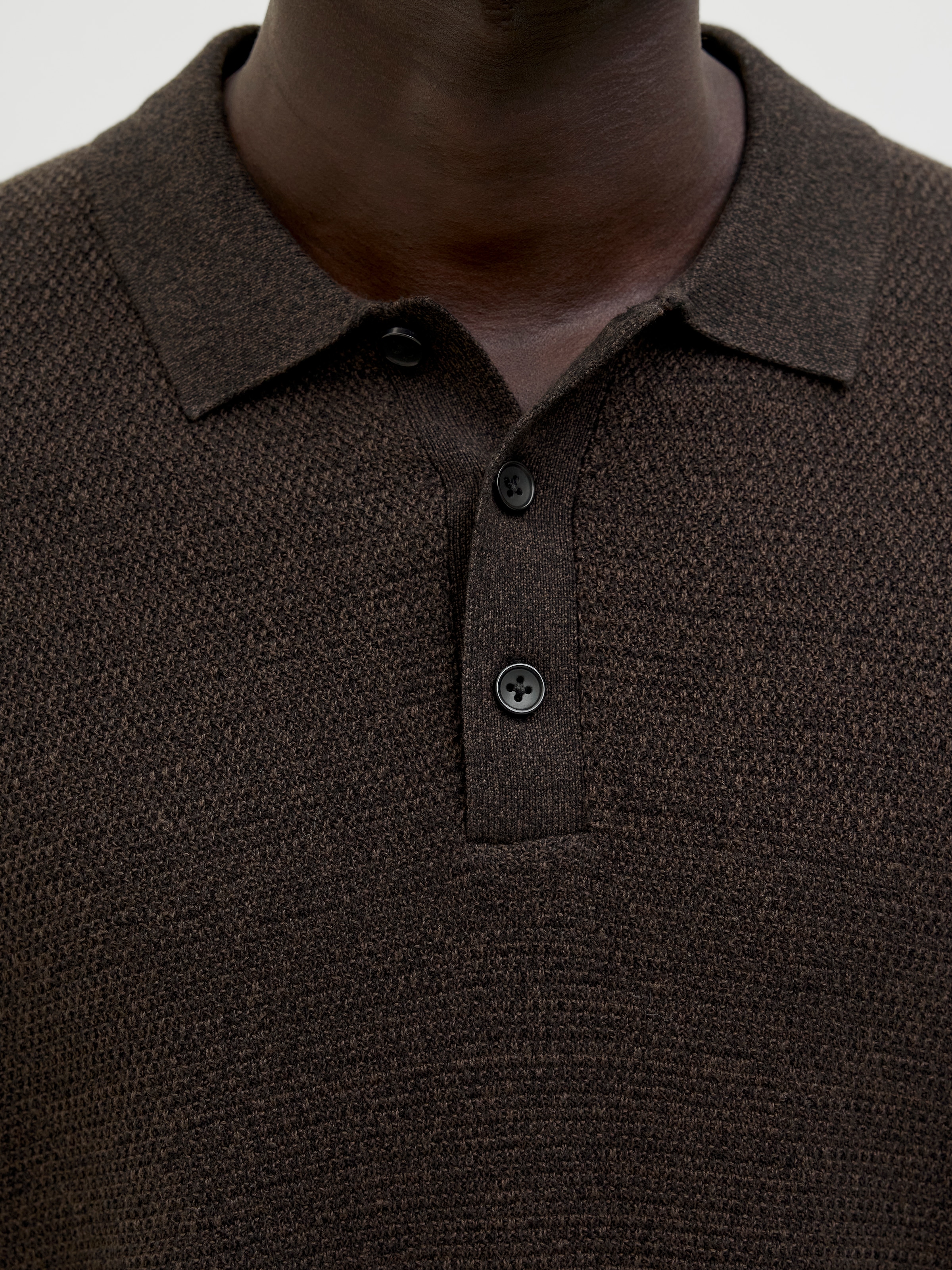 Jack & Jones Strickpullover »JJEGEORGE KNIT POLO LS SN«