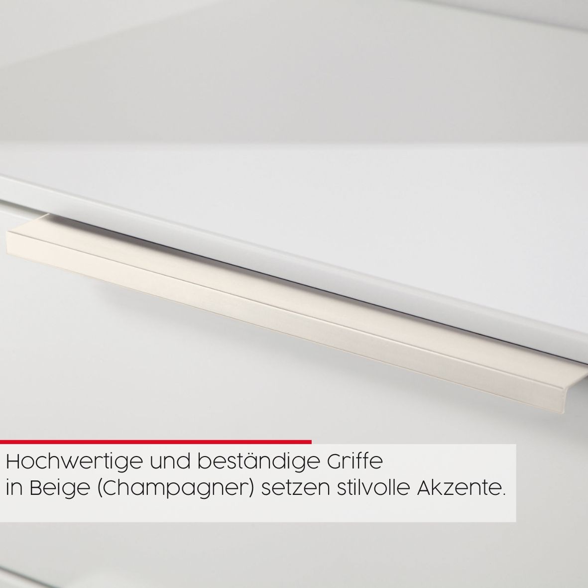 rauch Nachtkommode »Nachttisch Nachtschrank Nachtkonsole FLIPP mit Glasfront«, (Breite 40 cm), mit 3 Schubladen und Soft-Close-Funktion, Oberboden und Front Glas