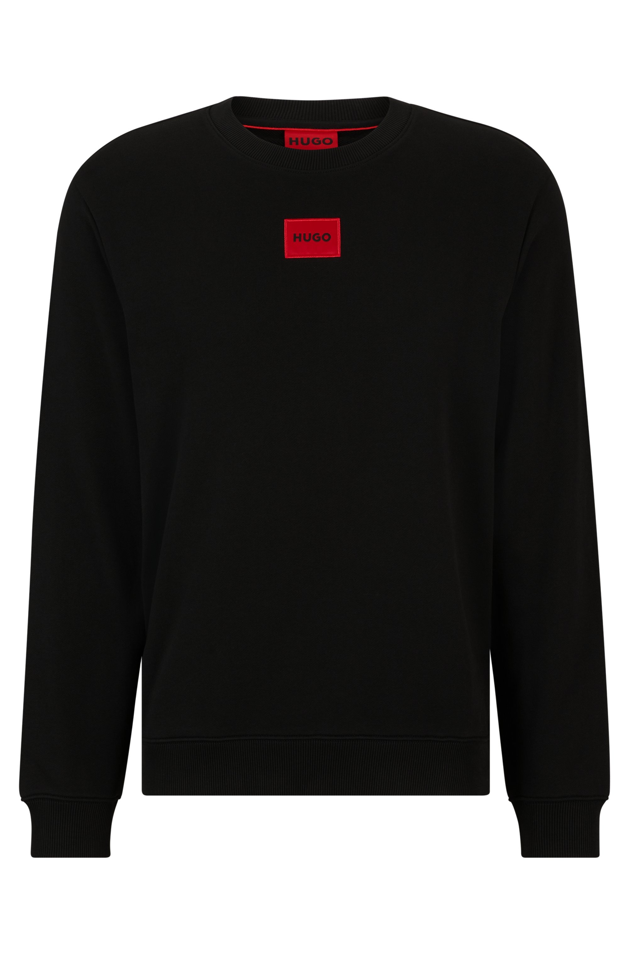 HUGO Sweatshirt »Diragol«, Rundhalsausschnitt, Regular Fit, HUGO Label
