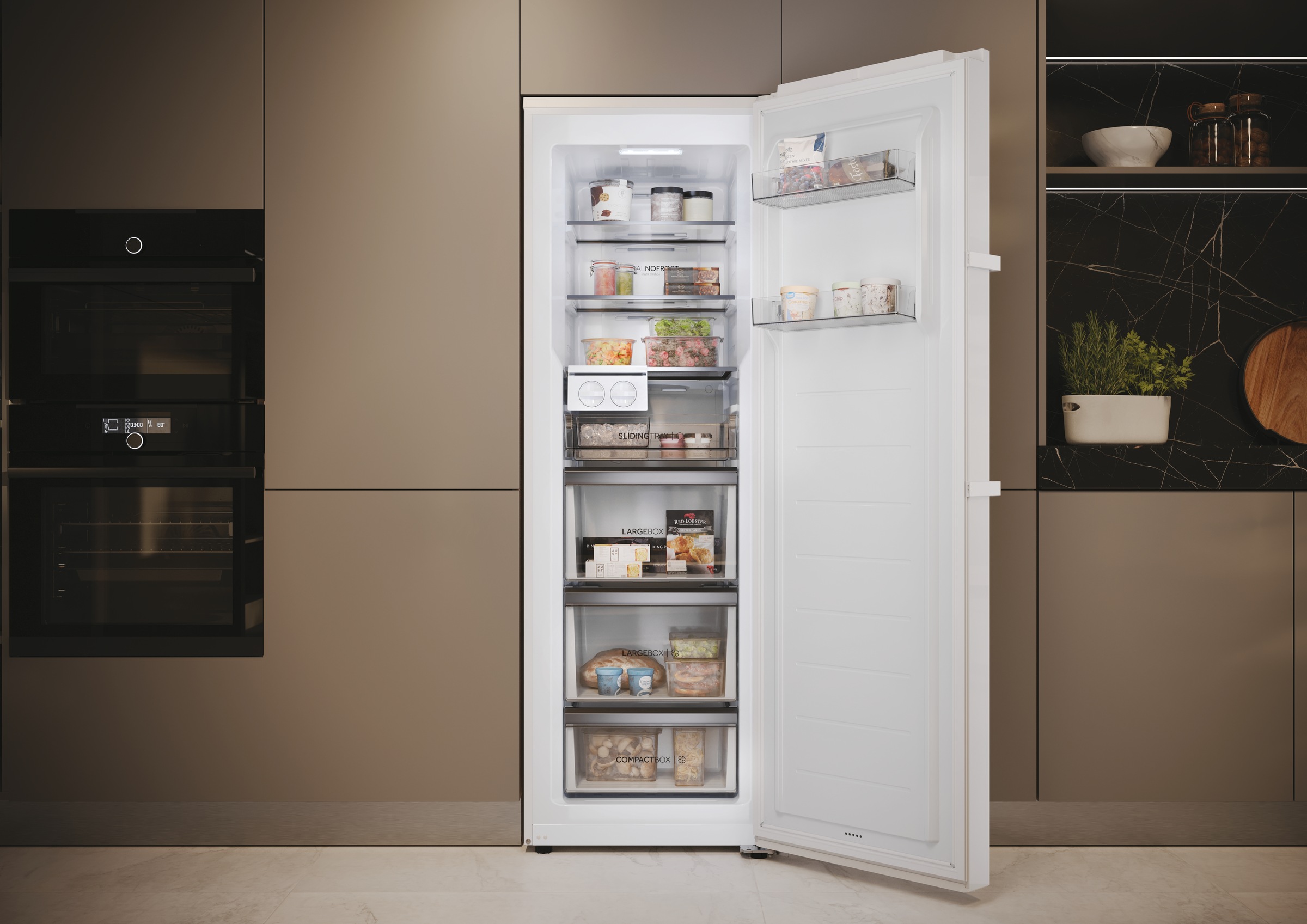 Haier Gefrierschrank »H4F272WCH1«, 177,5 cm hoch, 60 cm breit, TWIST ICE MAKER