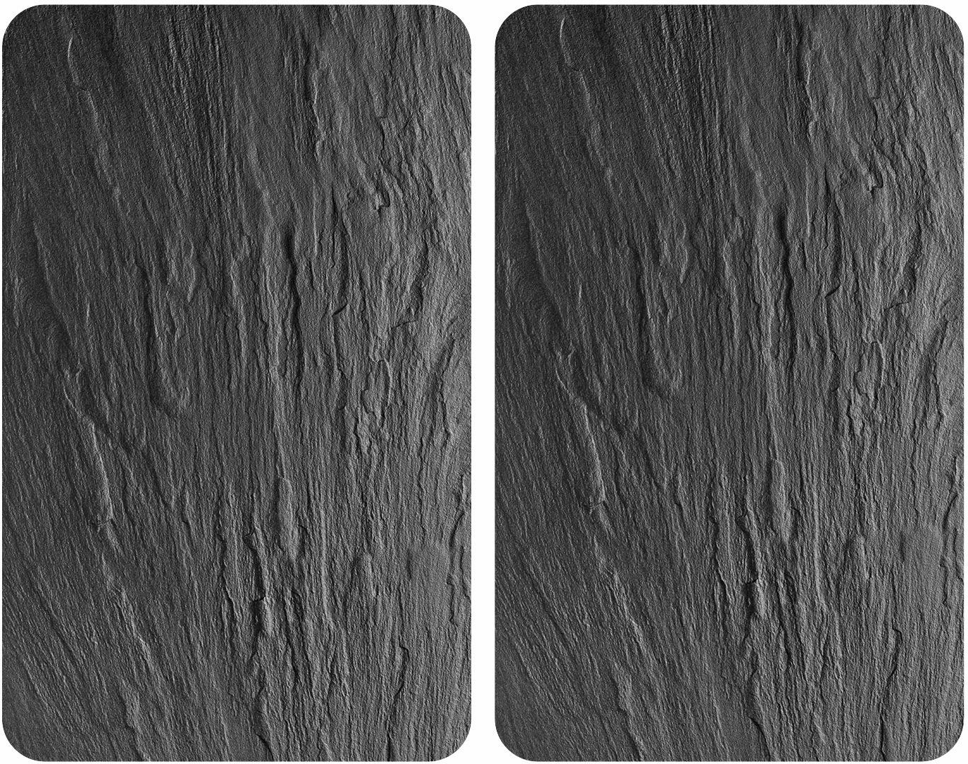 WENKO Herd-Abdeckplatte »Schiefer«, aus gehärtetem Glas von WENKO