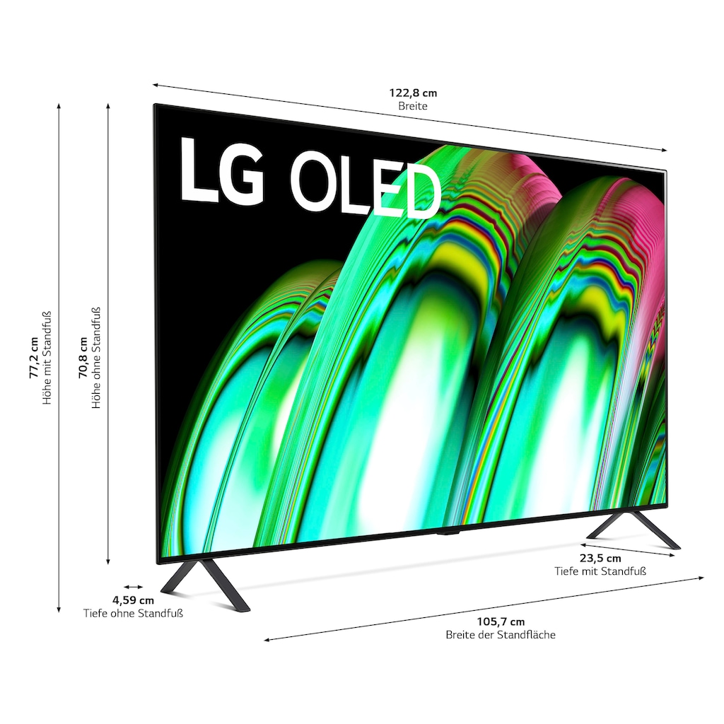 LG OLED-Fernseher »OLED55A29LA«, 139 cm/55 Zoll, 4K Ultra HD, Smart-TV