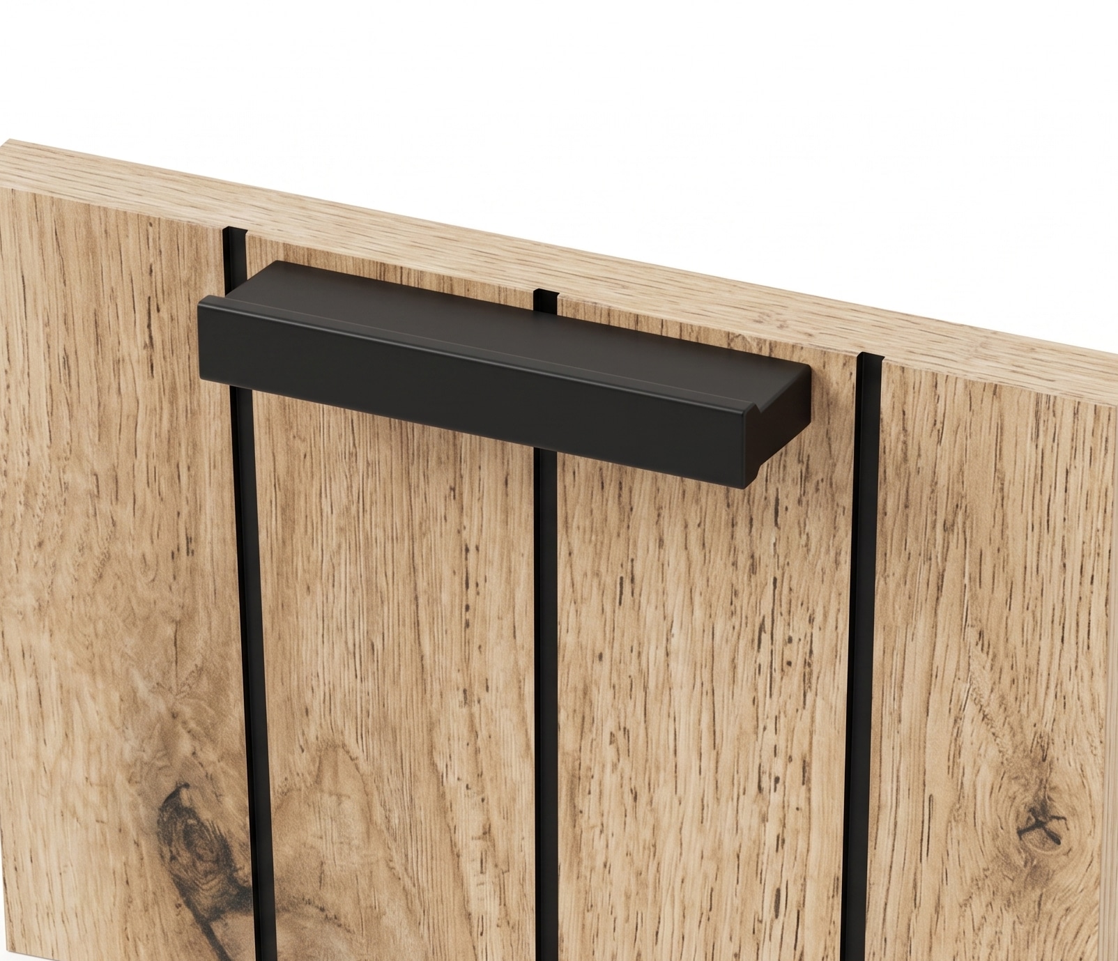 OTTO home Waschbeckenunterschrank »Baltrum« Breite 80 cm dekorative Lamellenoptik