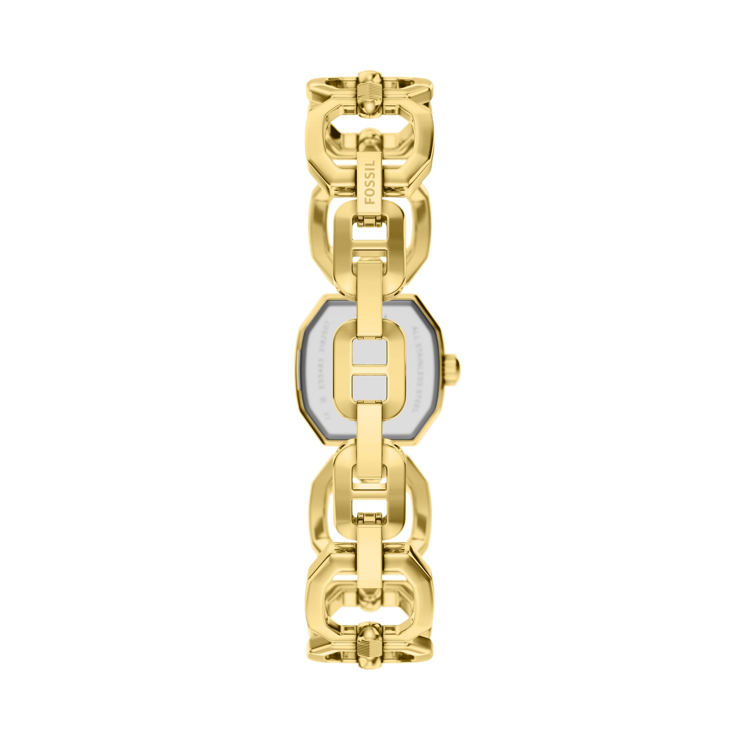Fossil Quarzuhr »Harlow« Armbanduhr, Damenuhr, Edelstahlarmband, analog